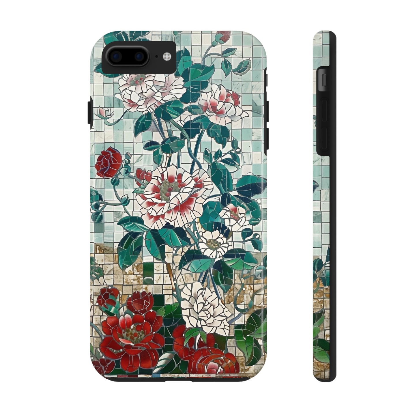 Floral Tiles Summer Tough iPhone & Samsung Cases
