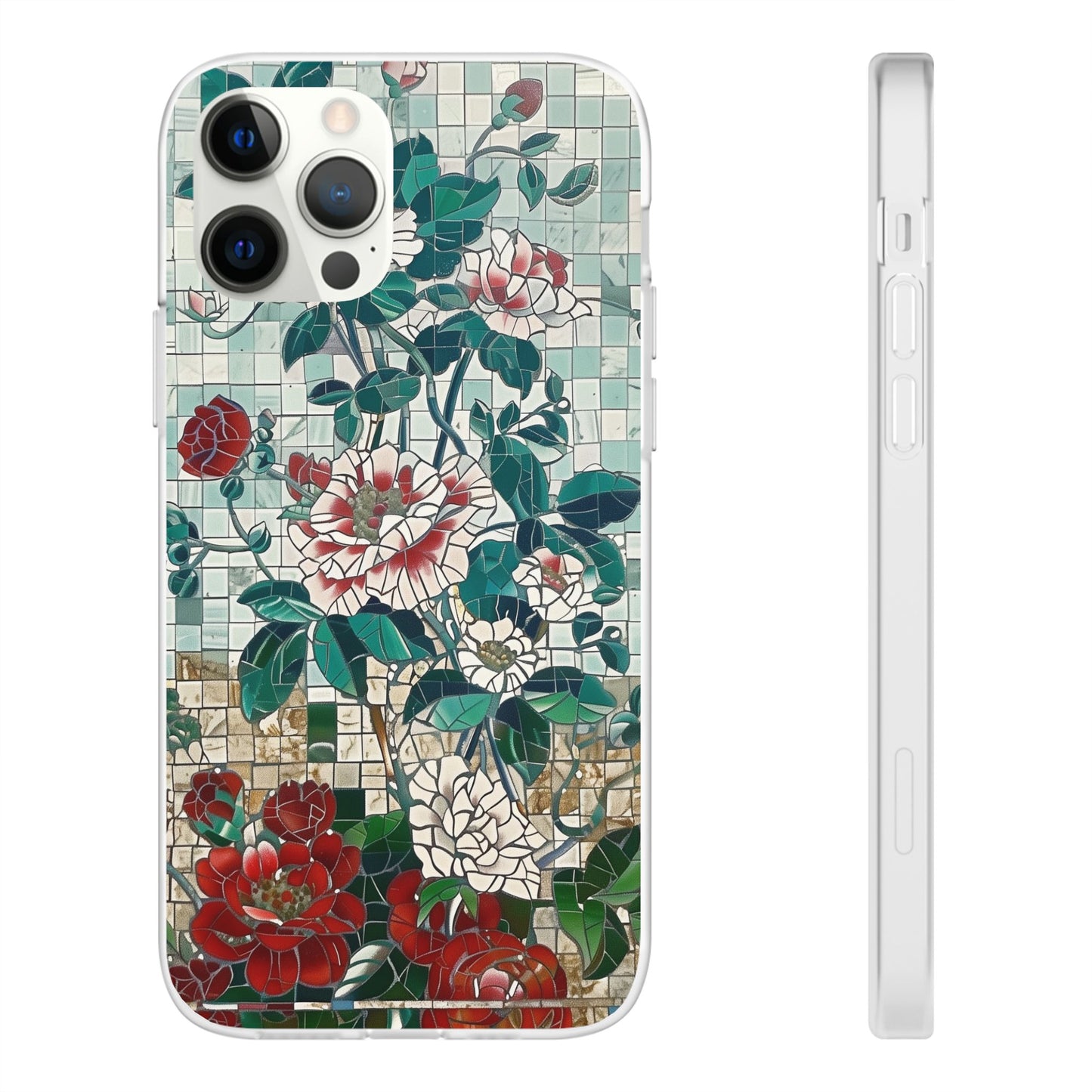 Floral Tiles Summer iPhone & Samsung Flexi Cases