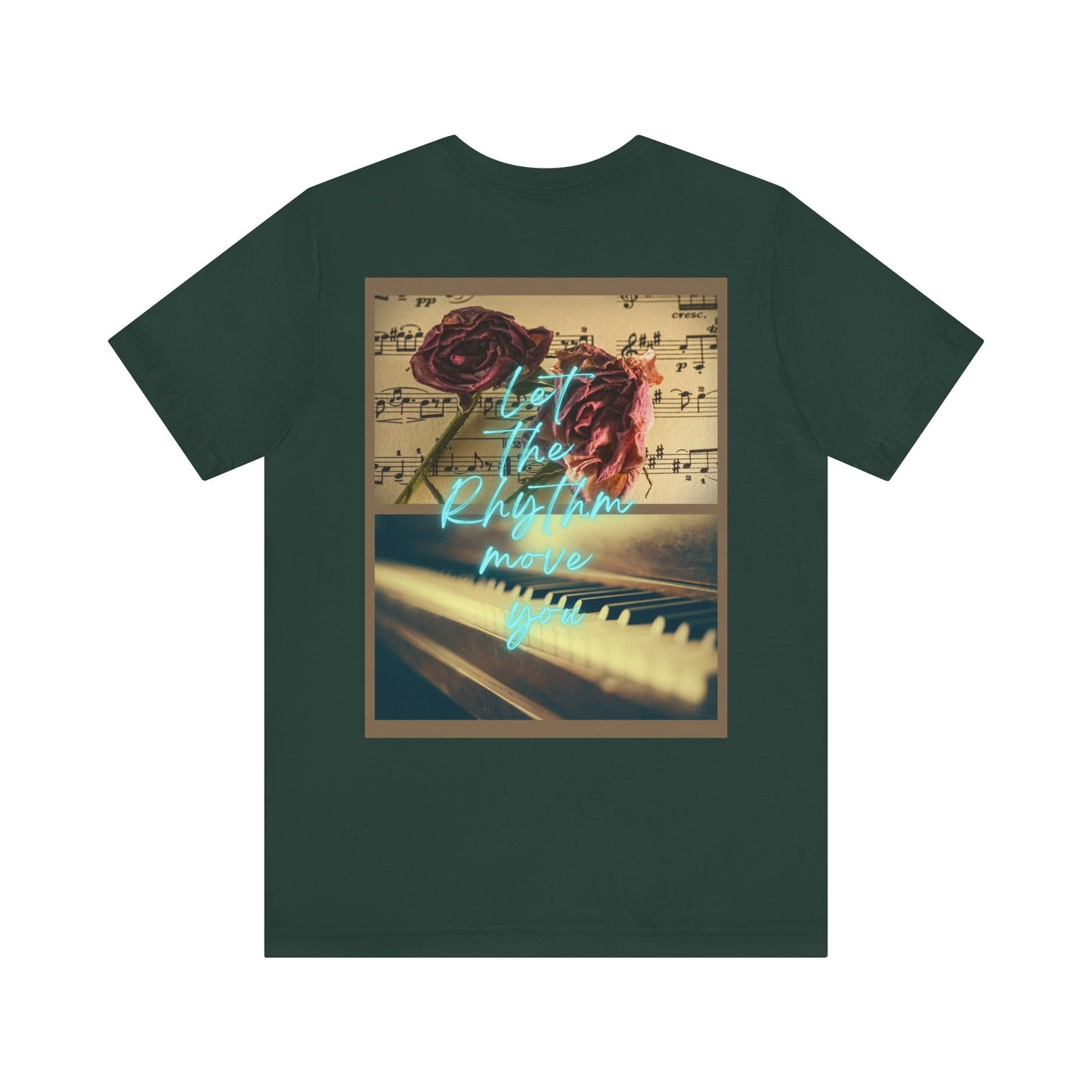 Let The Rhythm Move You Unisex Jersey Short Sleeve Tee