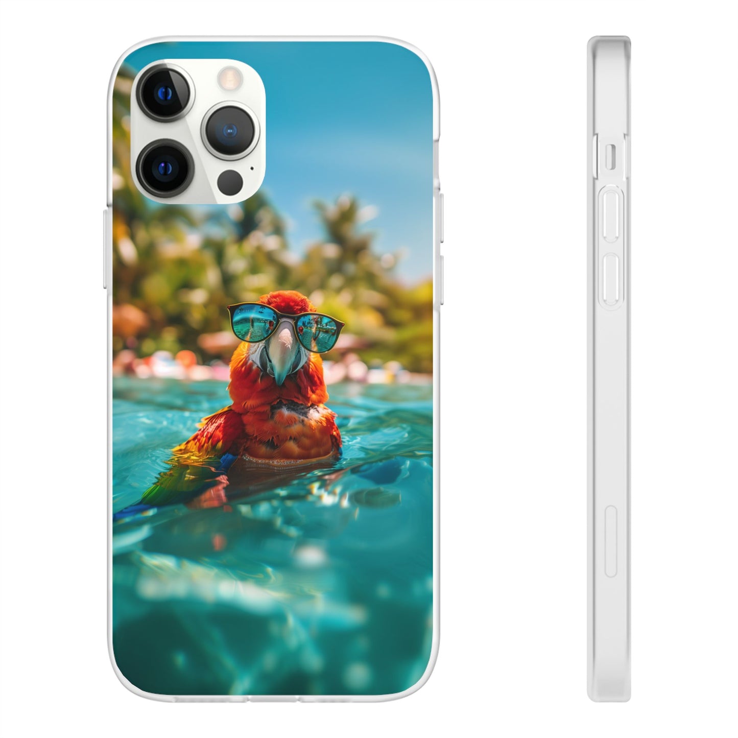 Parrot Summer iPhone & Samsung Flexi Cases