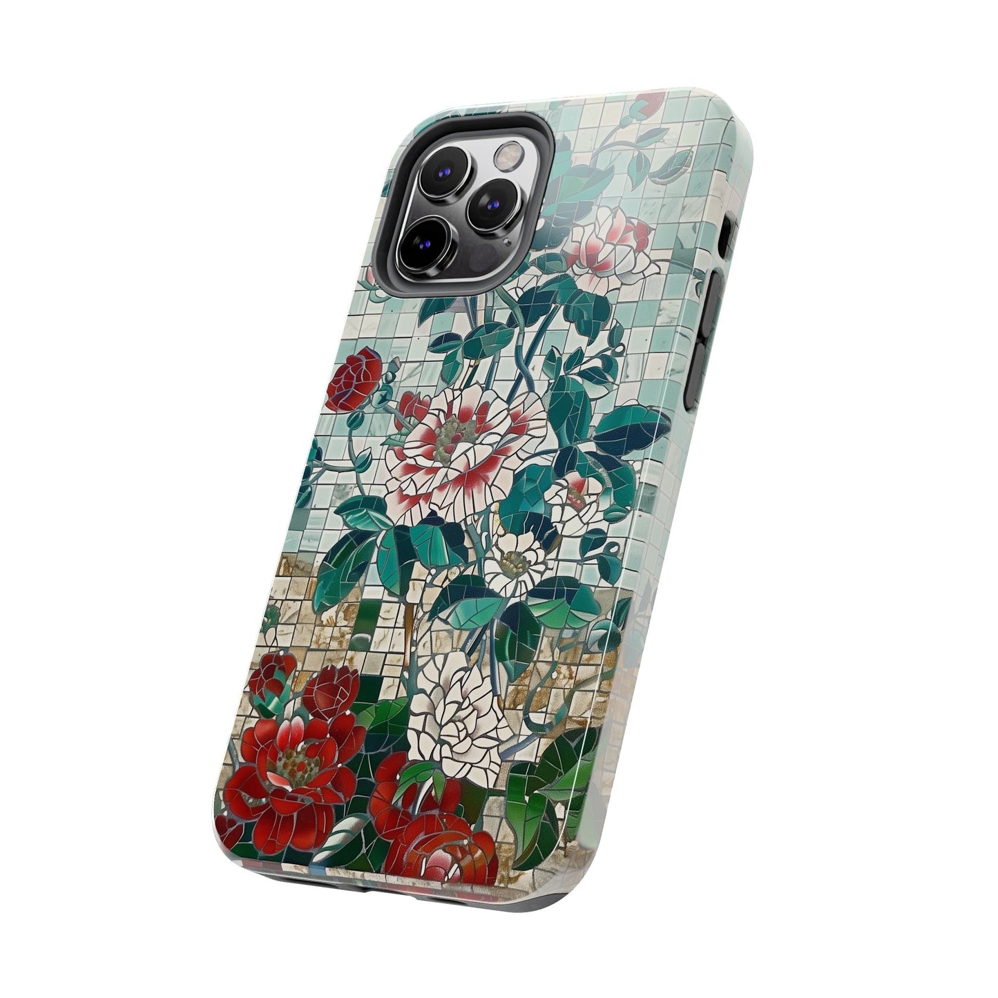 Floral Tiles Summer Tough iPhone & Samsung Cases