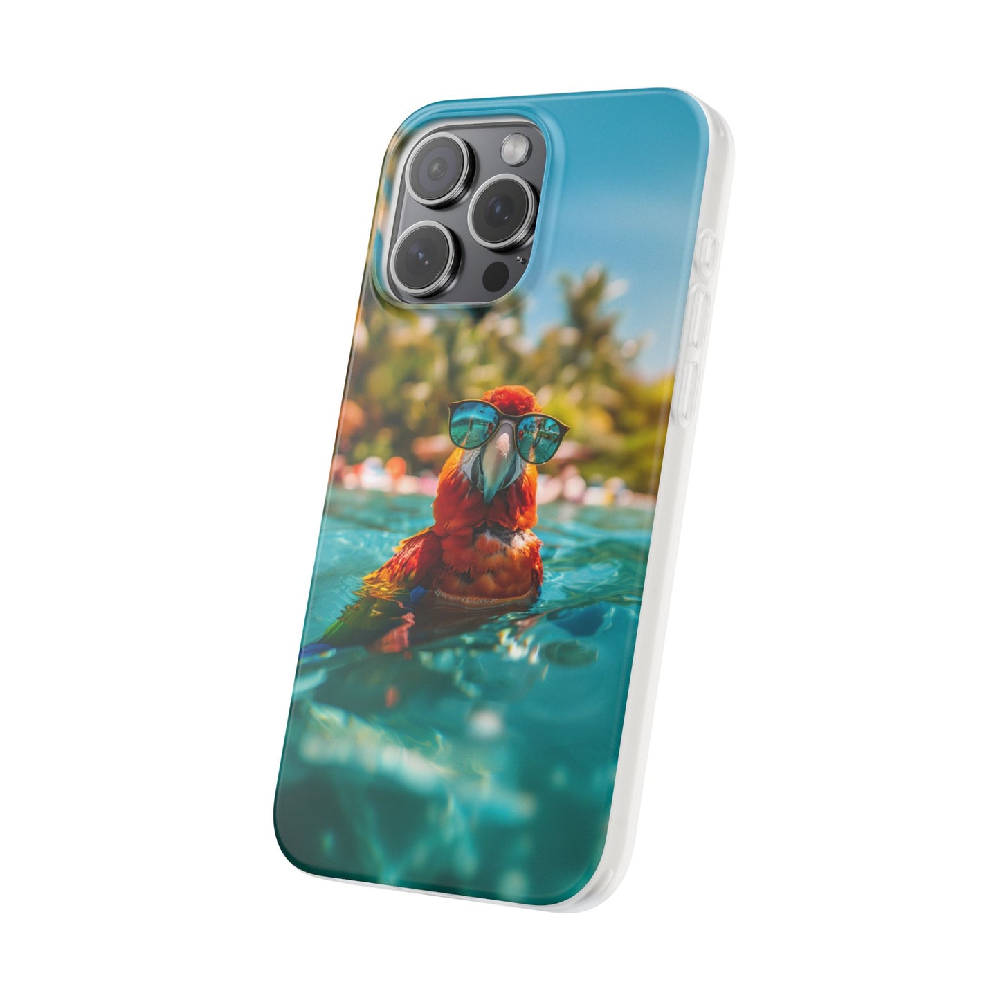 Parrot Summer iPhone & Samsung Flexi Cases