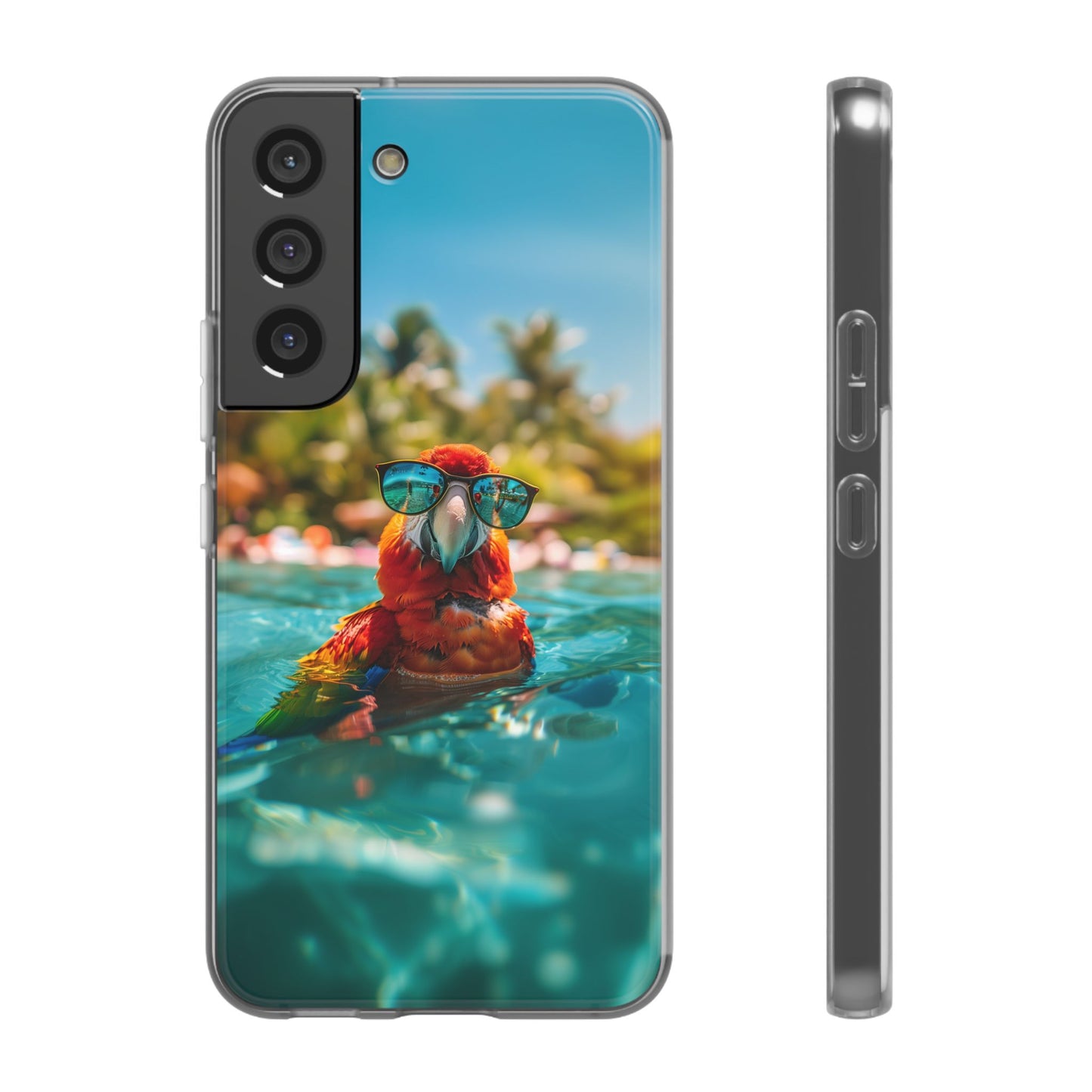 Parrot Summer iPhone & Samsung Flexi Cases