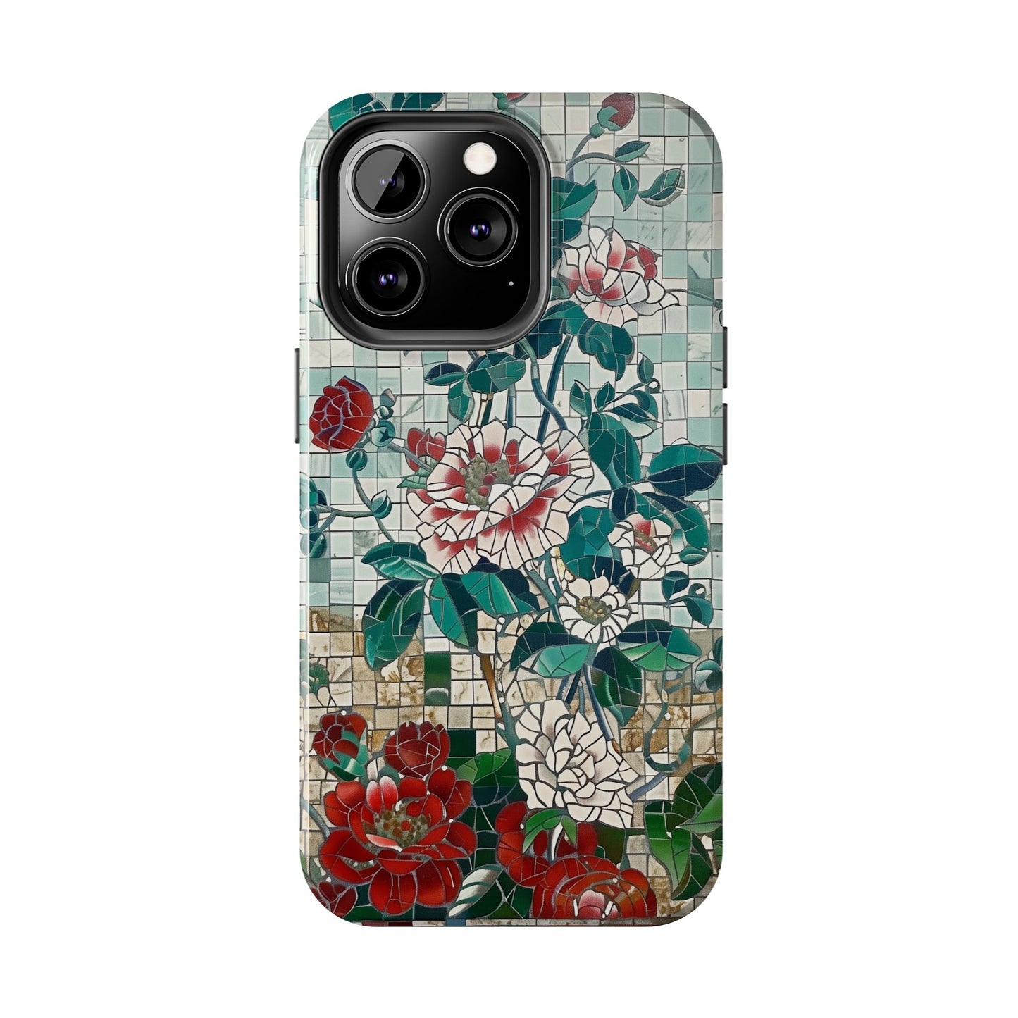 Floral Tiles Summer Tough iPhone & Samsung Cases
