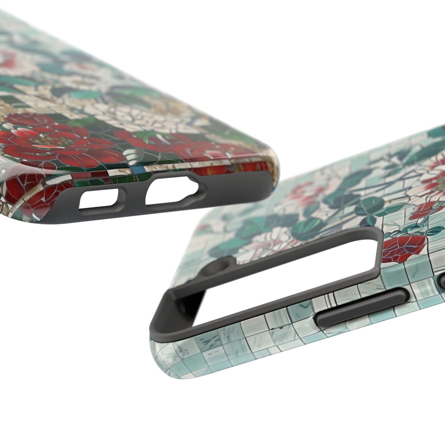 Floral Tiles Summer Tough iPhone & Samsung Cases