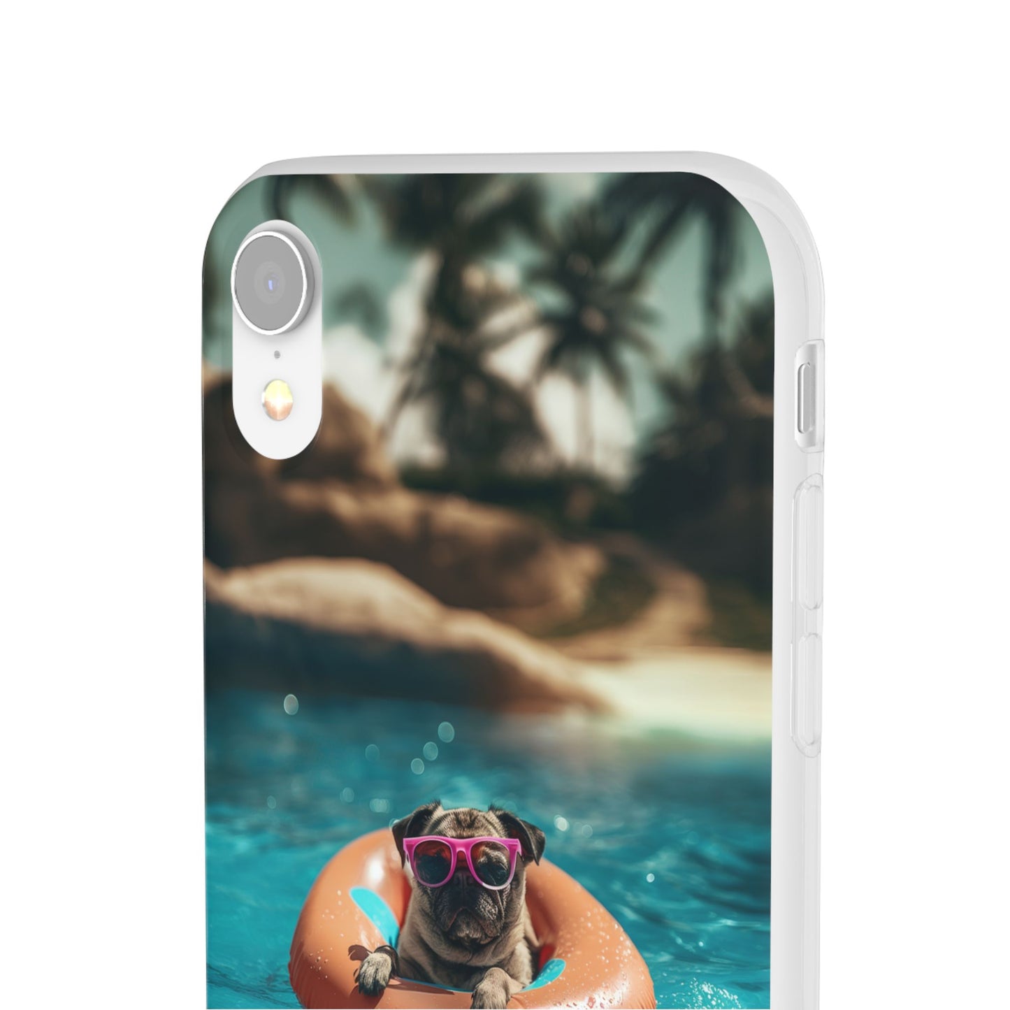 Pug Summer iPhone & Samsung Flexi Cases