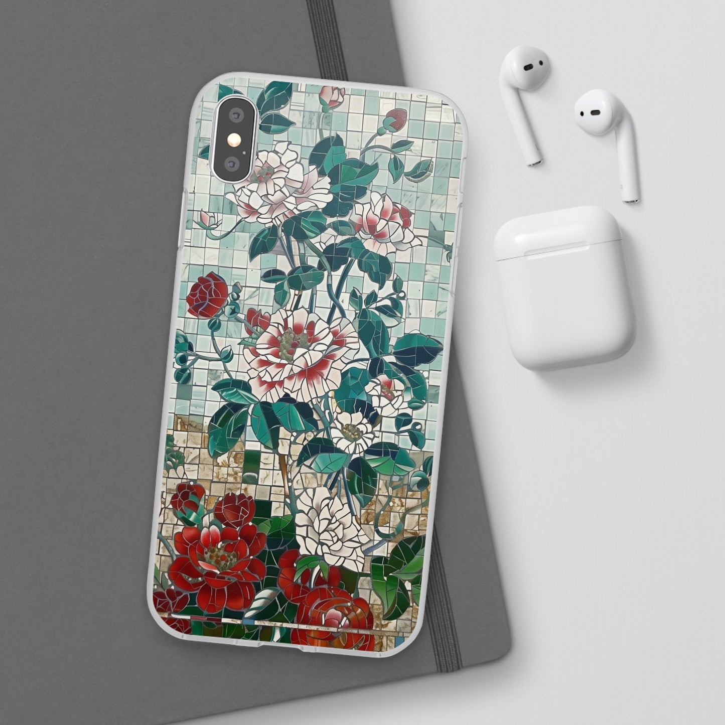 Floral Tiles Summer iPhone & Samsung Flexi Cases