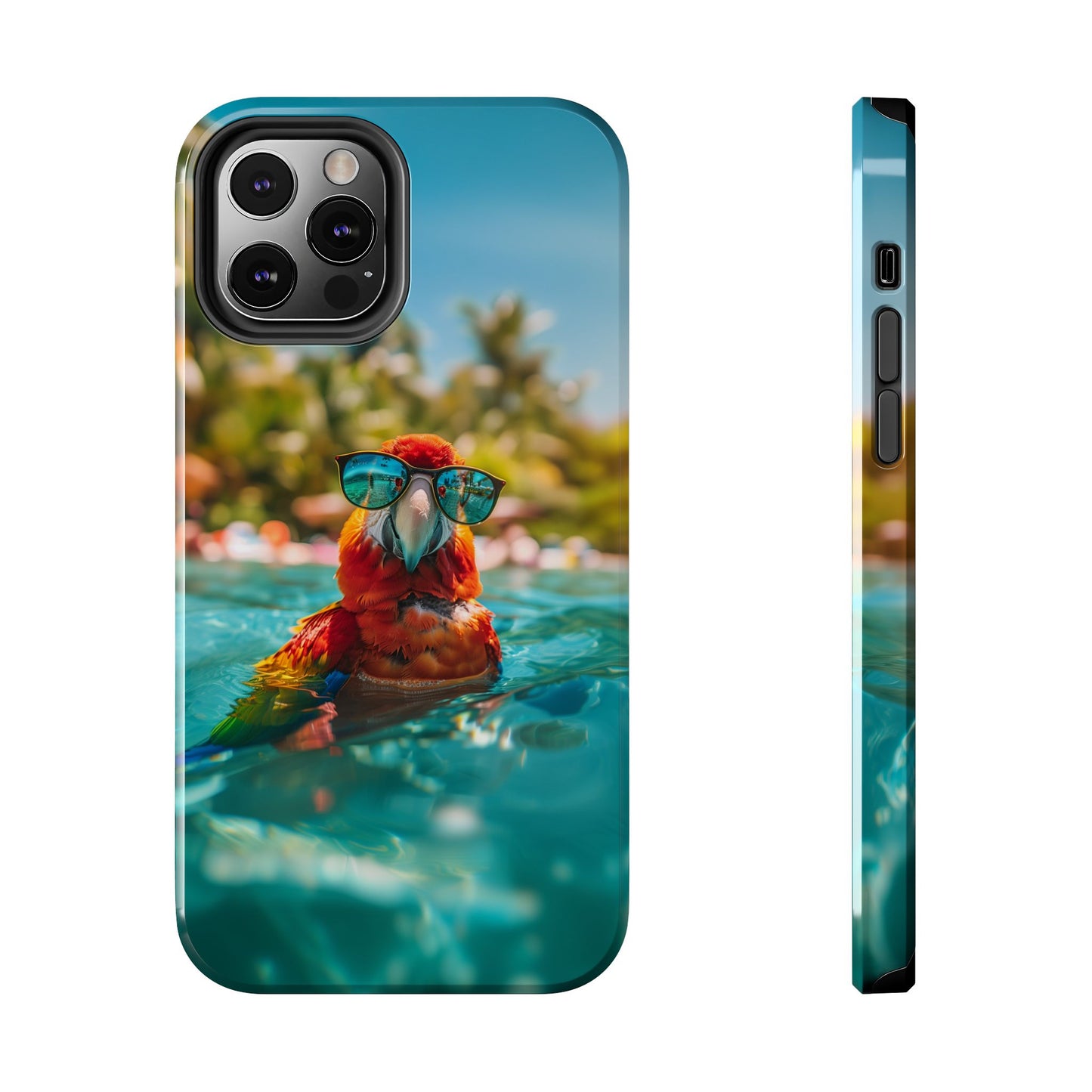 Parrot Summer Tough iPhone & Samsung Cases