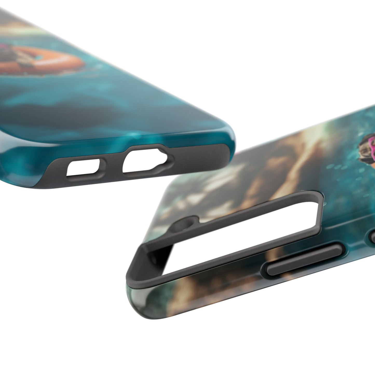 Pug Summer Tough iPhone & Samsung Cases