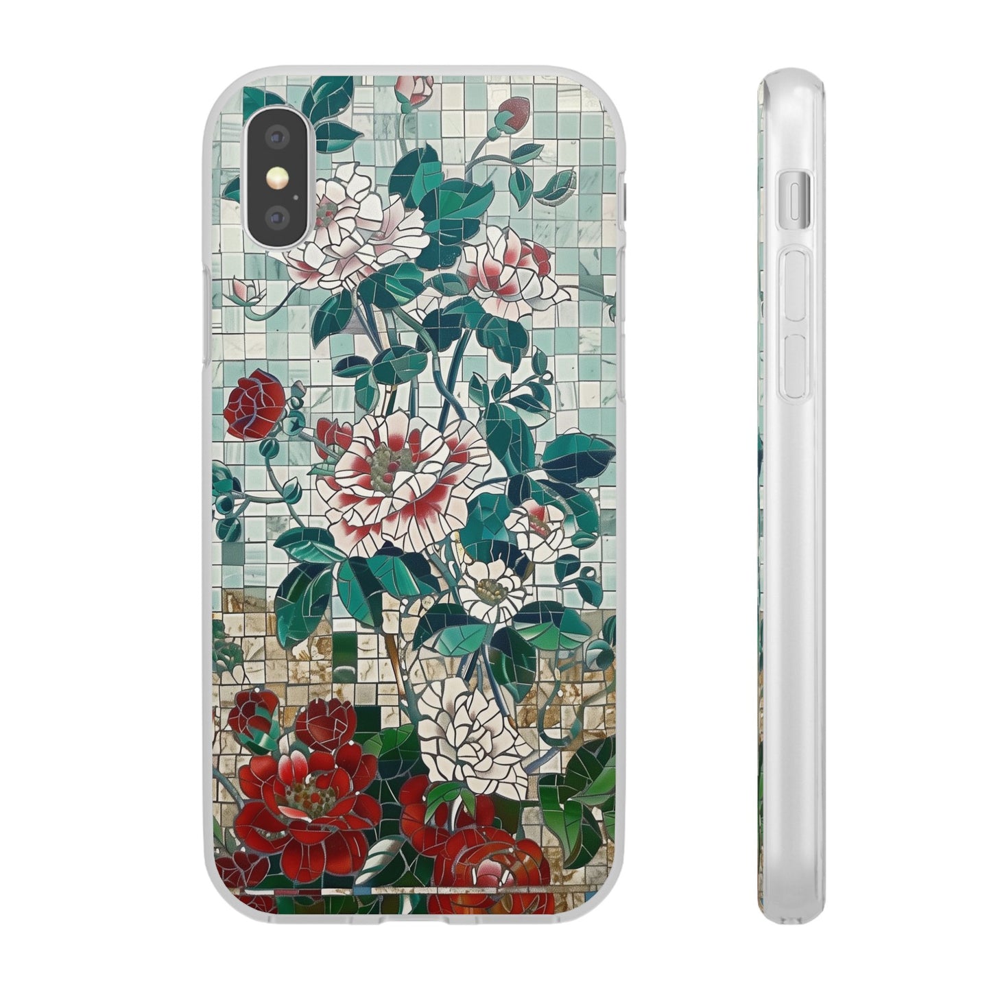 Floral Tiles Summer iPhone & Samsung Flexi Cases