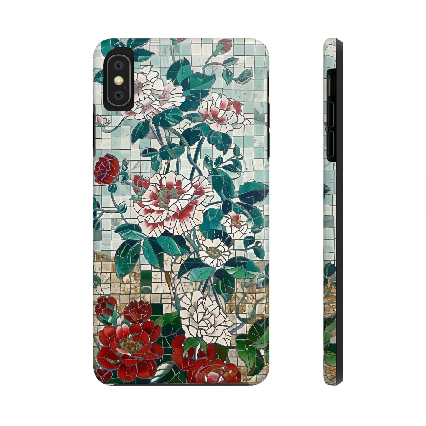 Floral Tiles Summer Tough iPhone & Samsung Cases