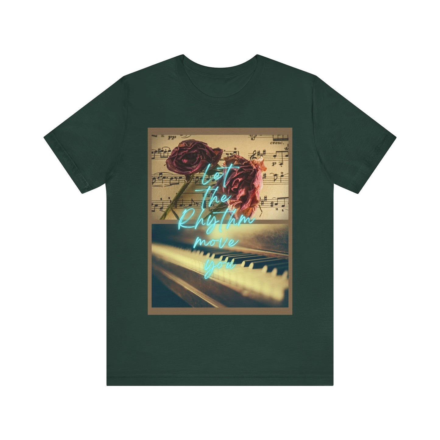Let The Rhythm Move You Unisex Jersey Short Sleeve Tee