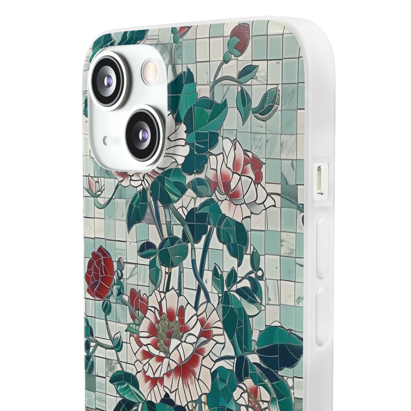 Floral Tiles Summer iPhone & Samsung Flexi Cases