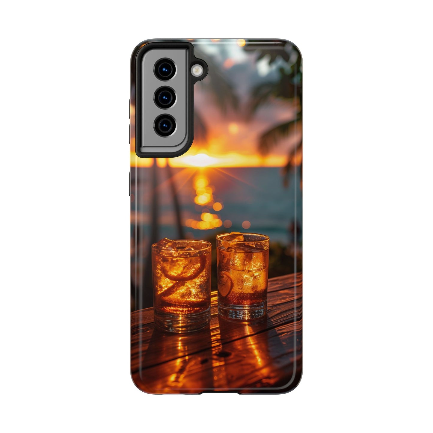 Sunset Beverages Tough iPhone & Samsung Cases