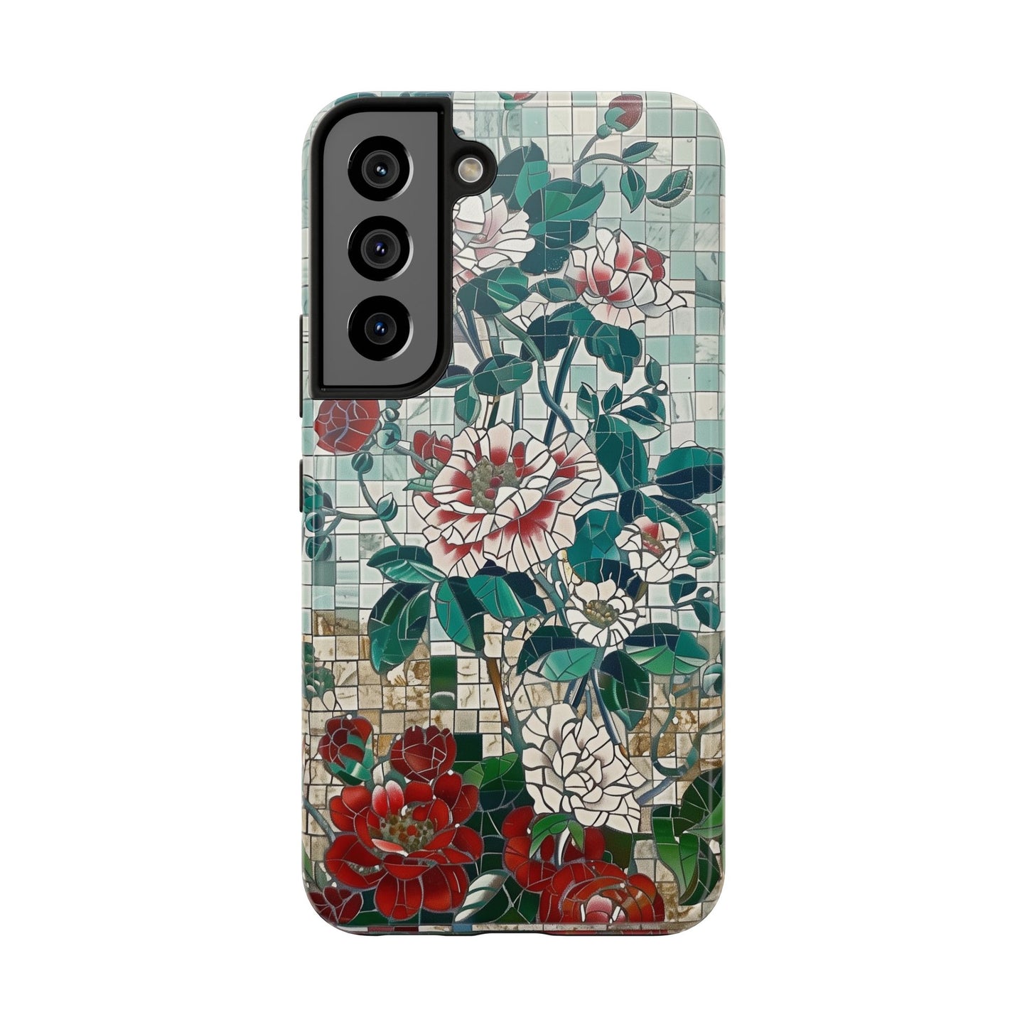 Floral Tiles Summer Tough iPhone & Samsung Cases