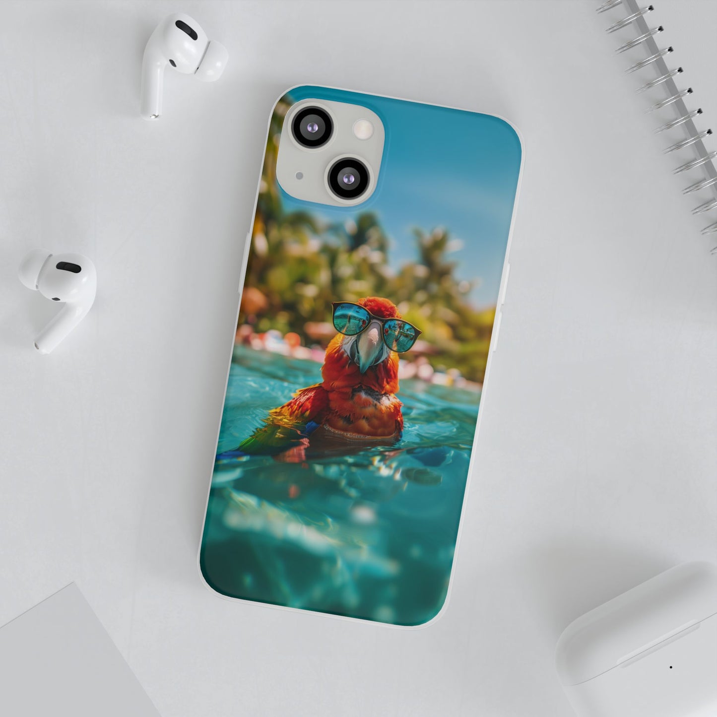 Parrot Summer iPhone & Samsung Flexi Cases