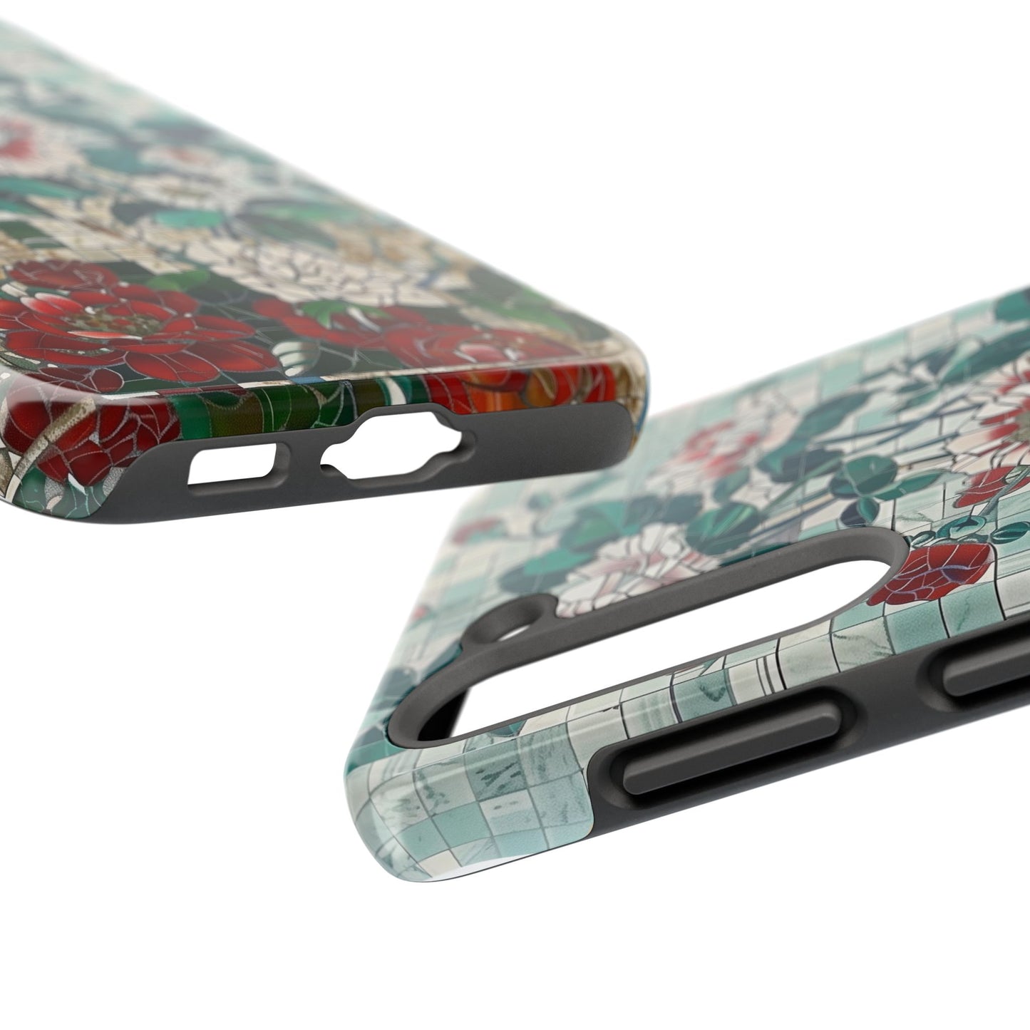 Floral Tiles Summer Tough iPhone & Samsung Cases