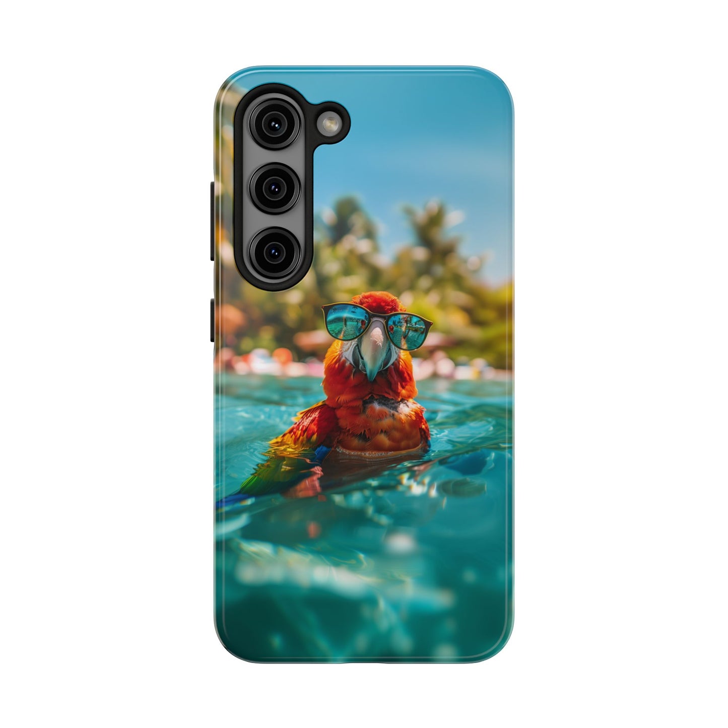 Parrot Summer Tough iPhone & Samsung Cases