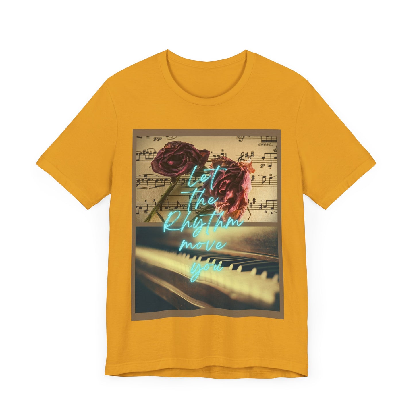 Let The Rhythm Move You Unisex Jersey Short Sleeve Tee