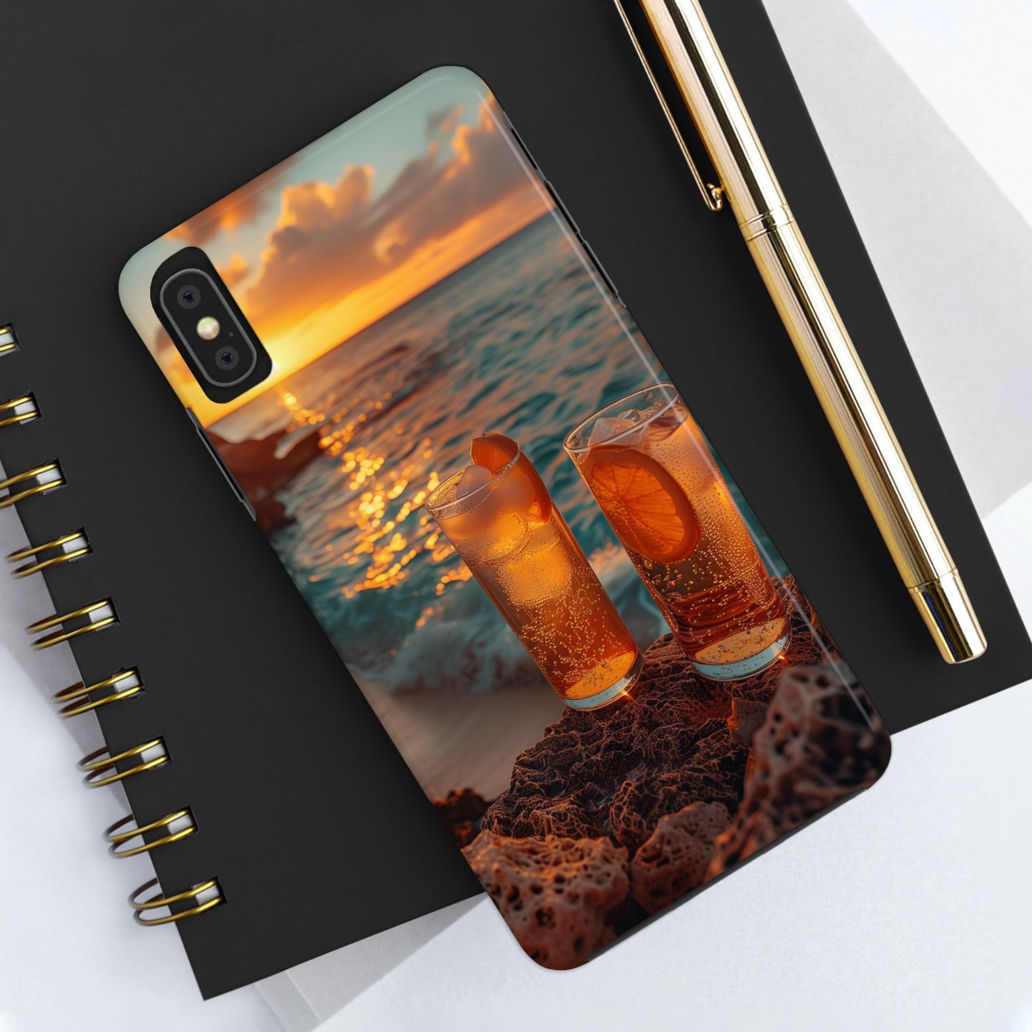 Sunset Beverages #2 Tough iPhone & Samsung Cases