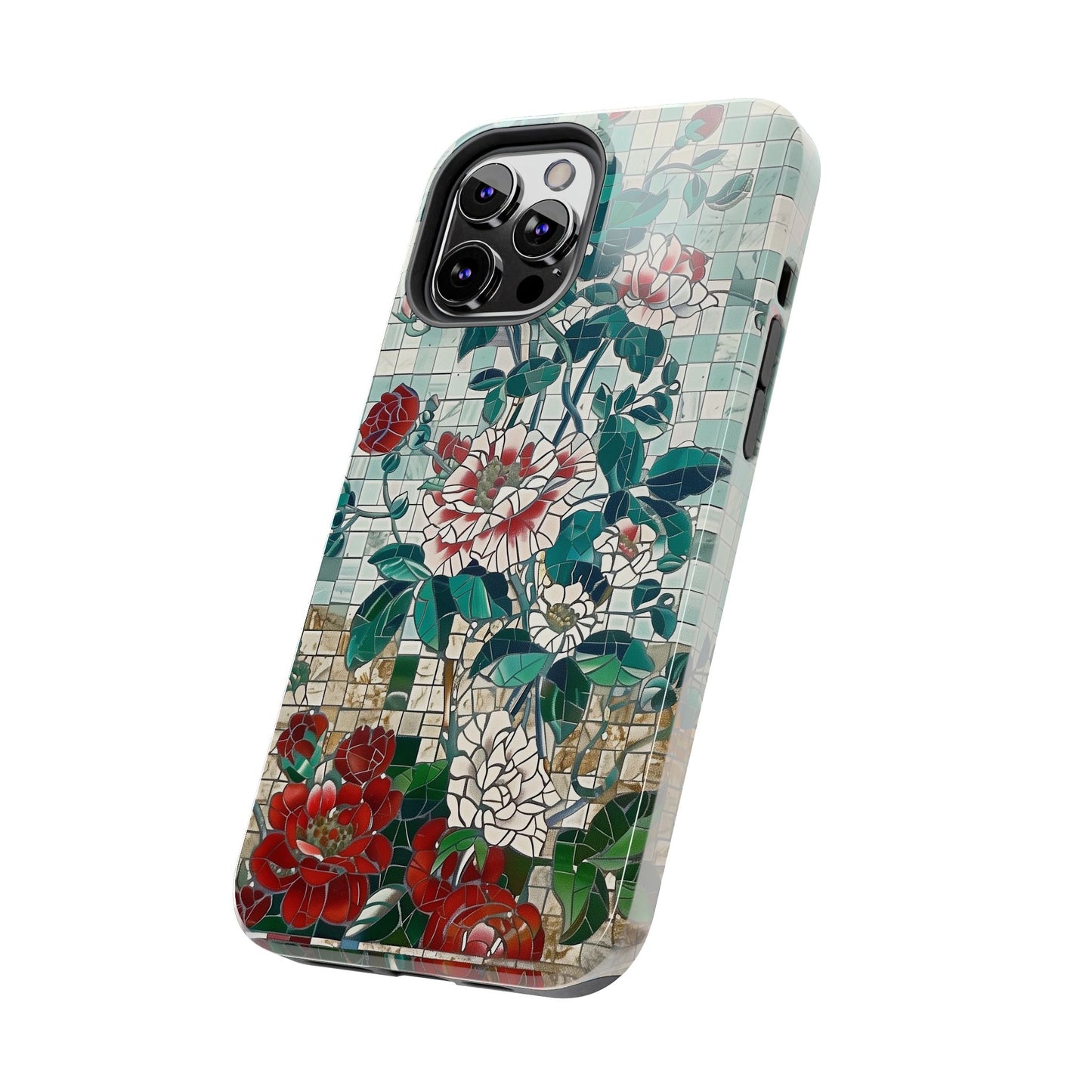 Floral Tiles Summer Tough iPhone & Samsung Cases