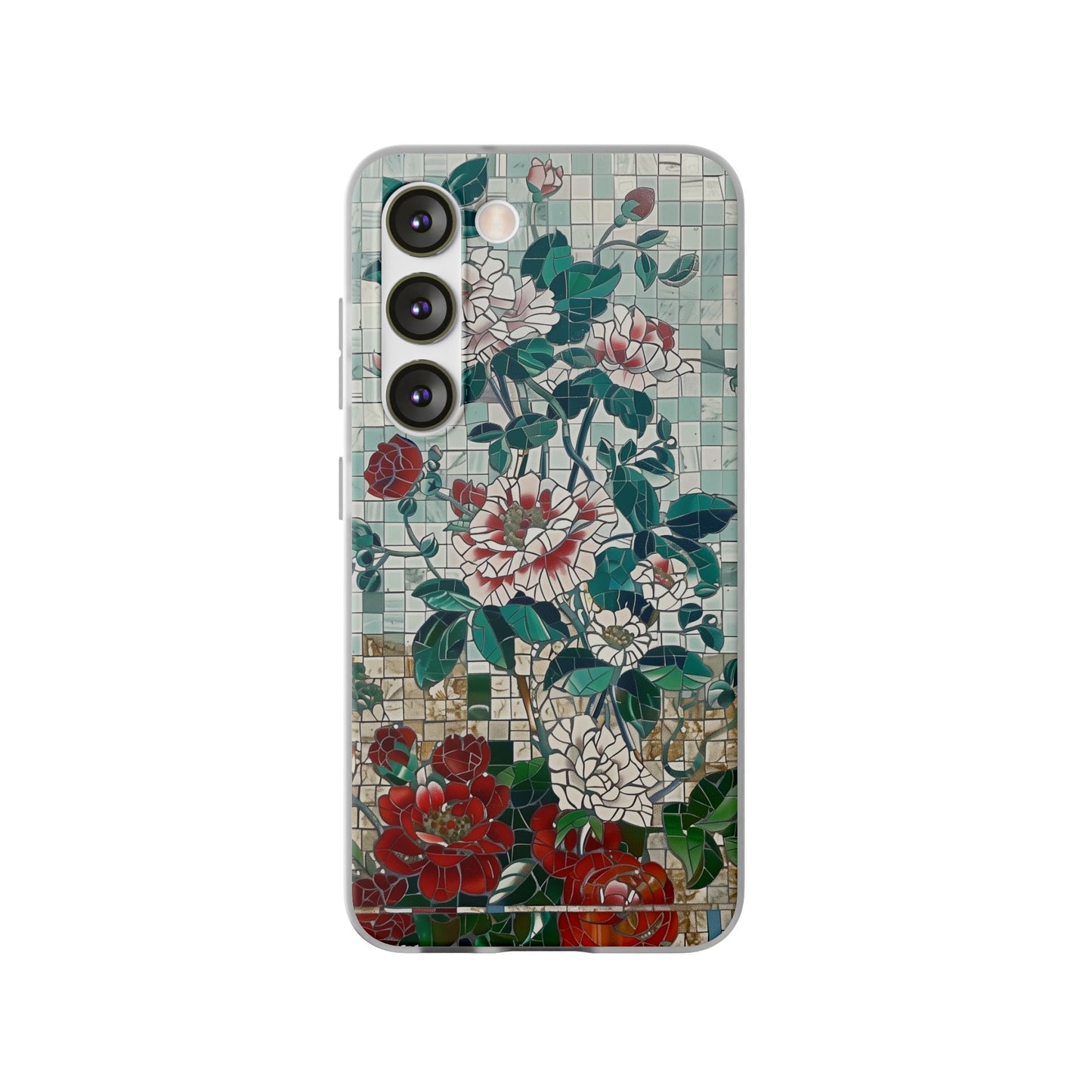 Floral Tiles Summer iPhone & Samsung Flexi Cases