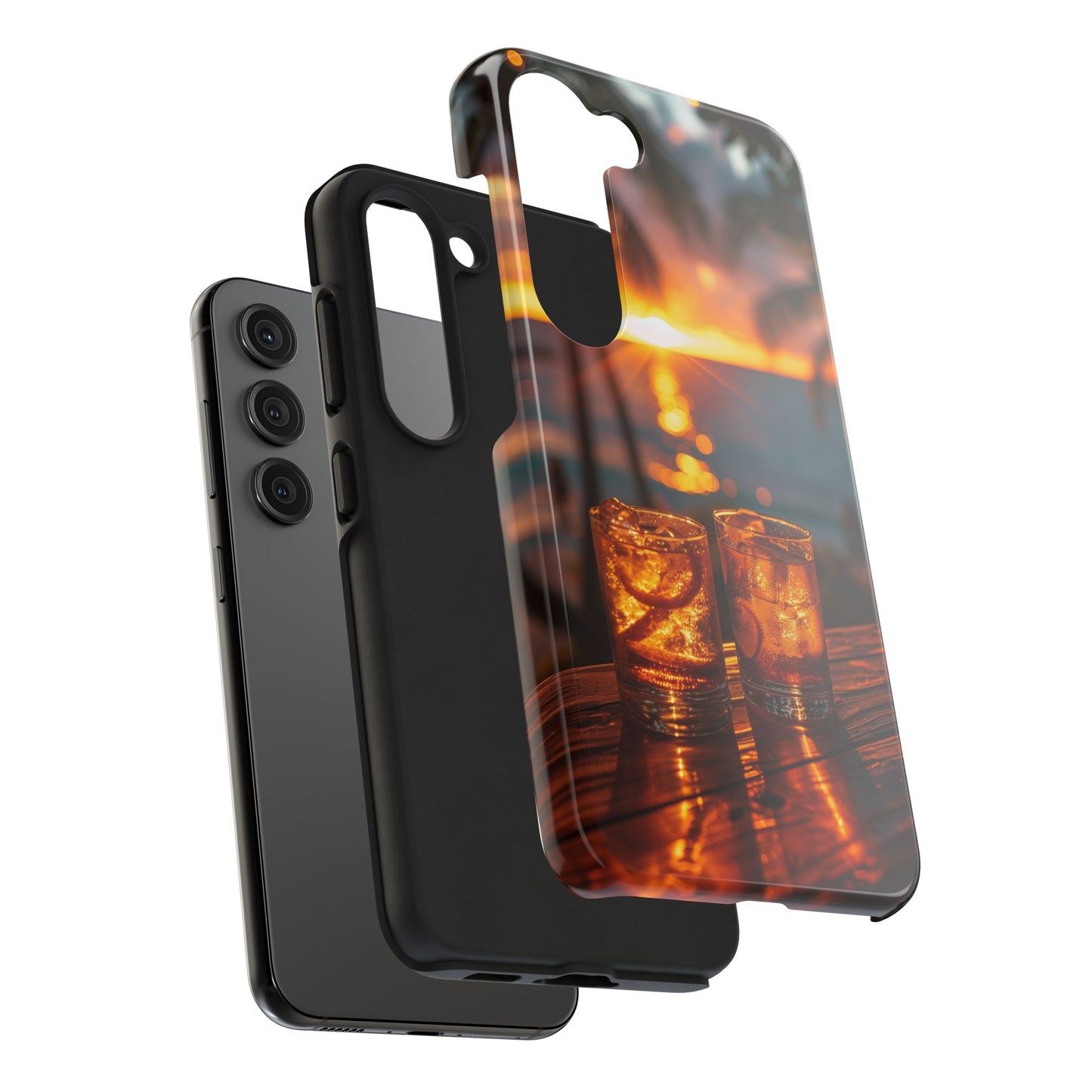 Sunset Beverages Tough iPhone & Samsung Cases
