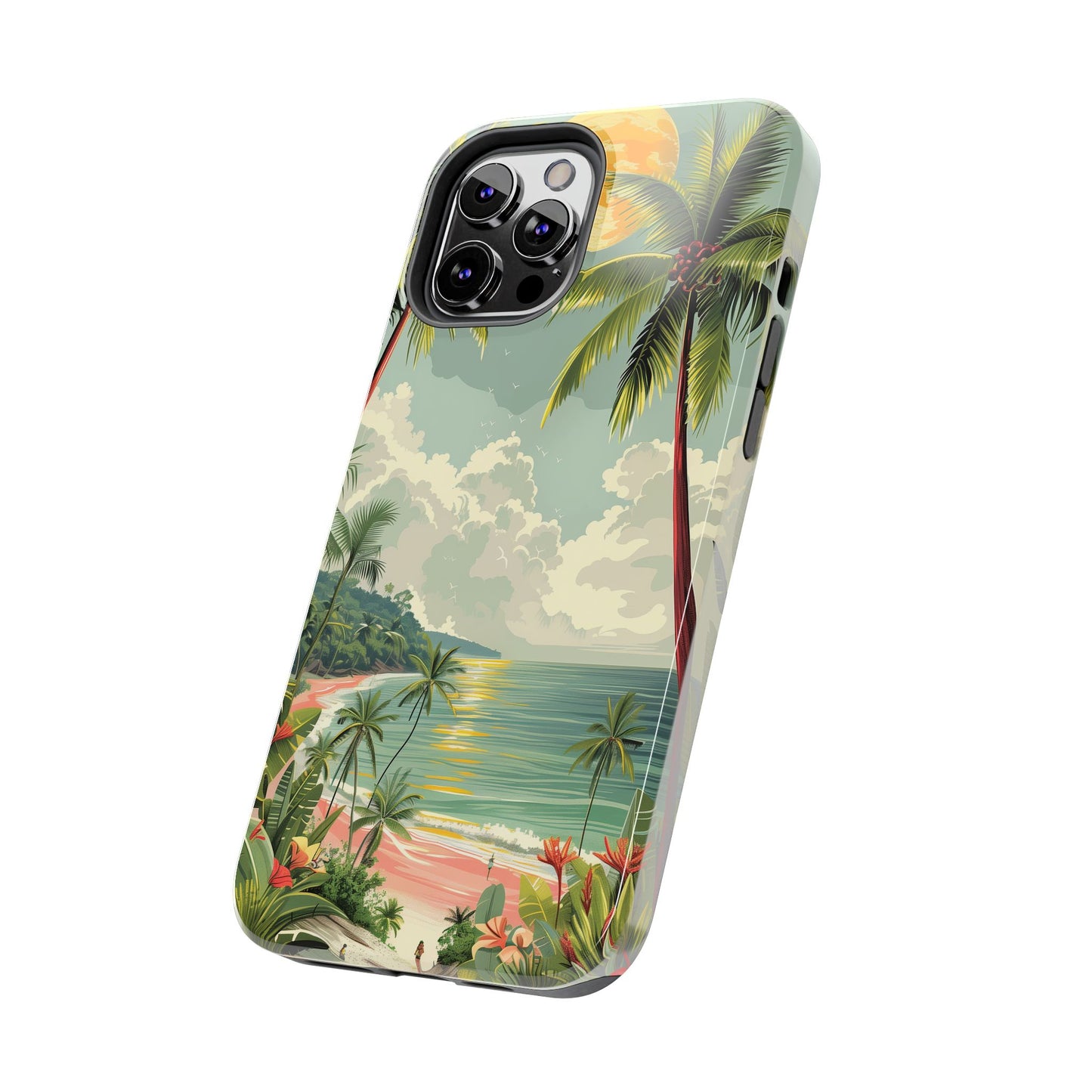 Summer Path Tough iPhone Cases