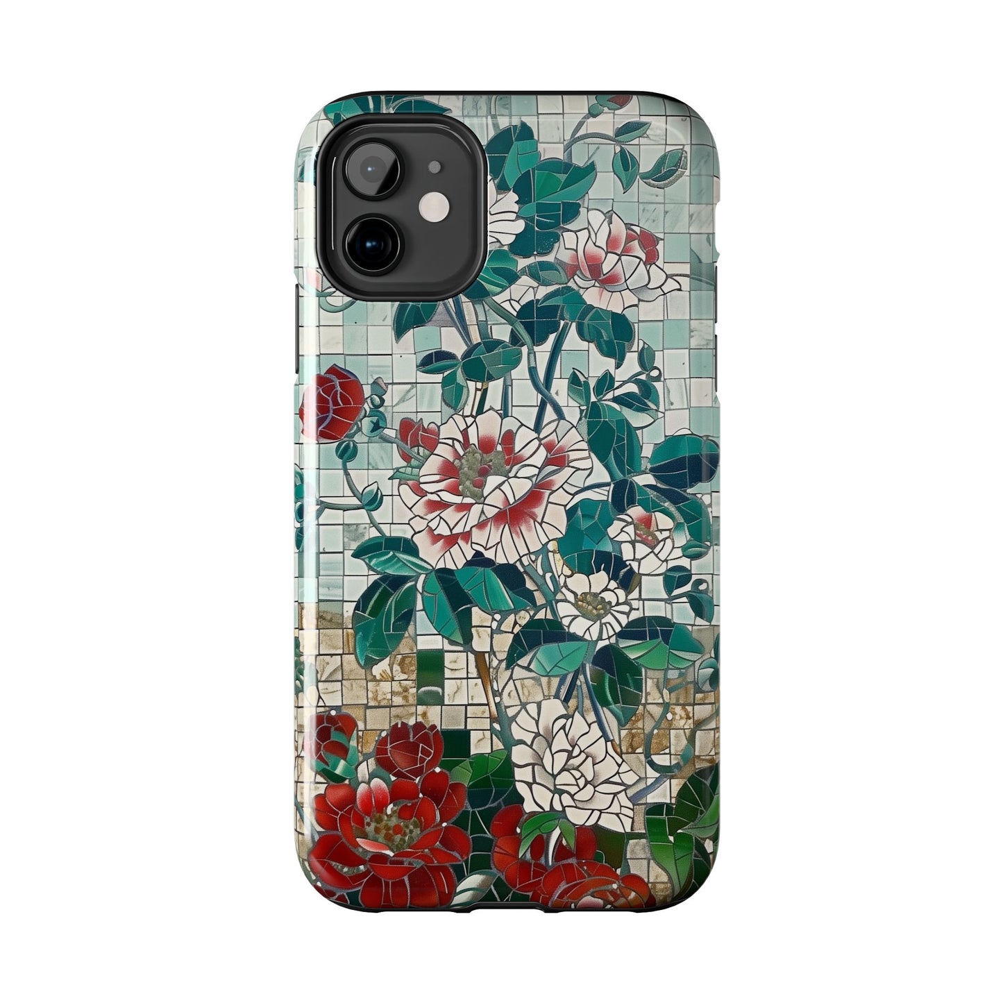 Floral Tiles Summer Tough iPhone & Samsung Cases