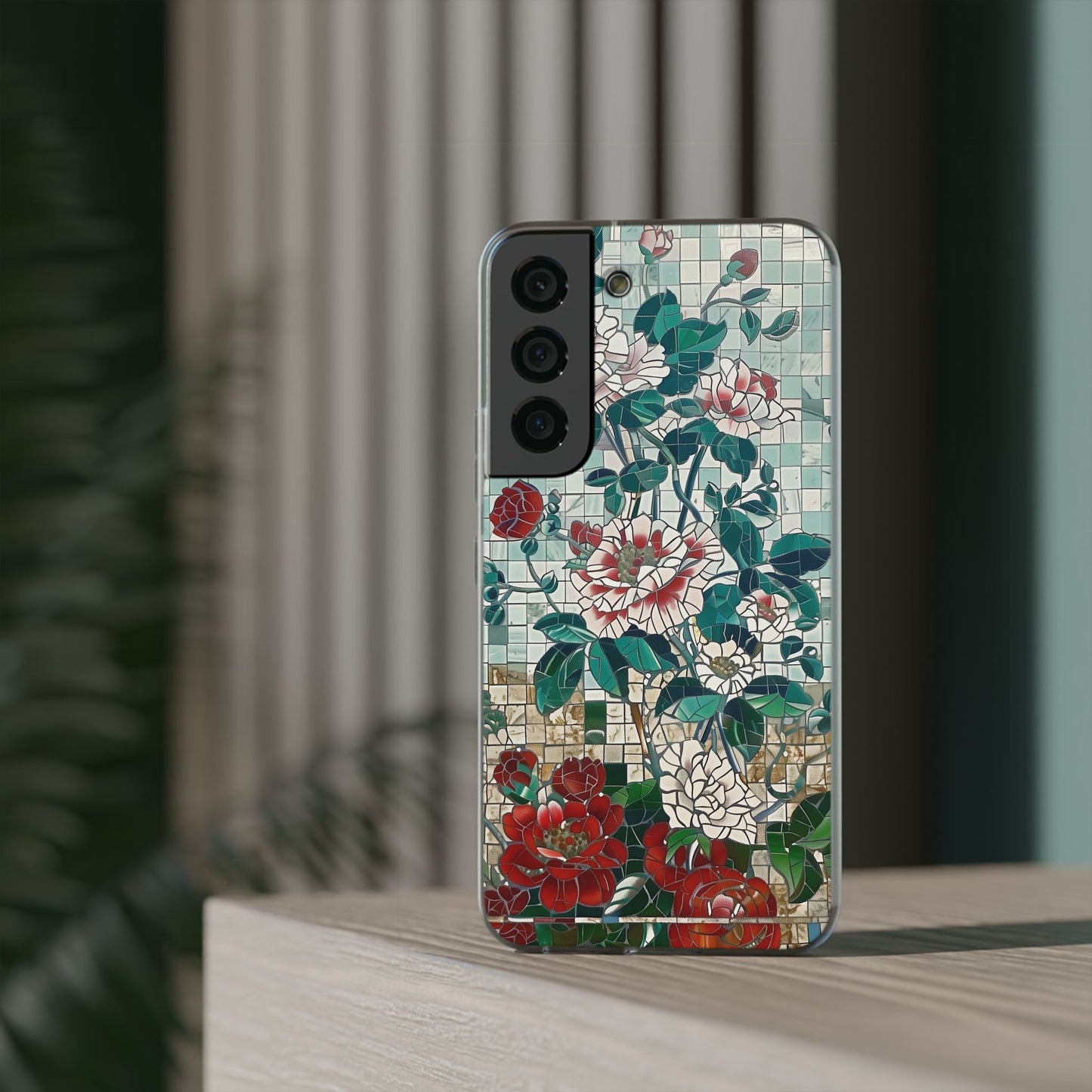 Floral Tiles Summer iPhone & Samsung Flexi Cases