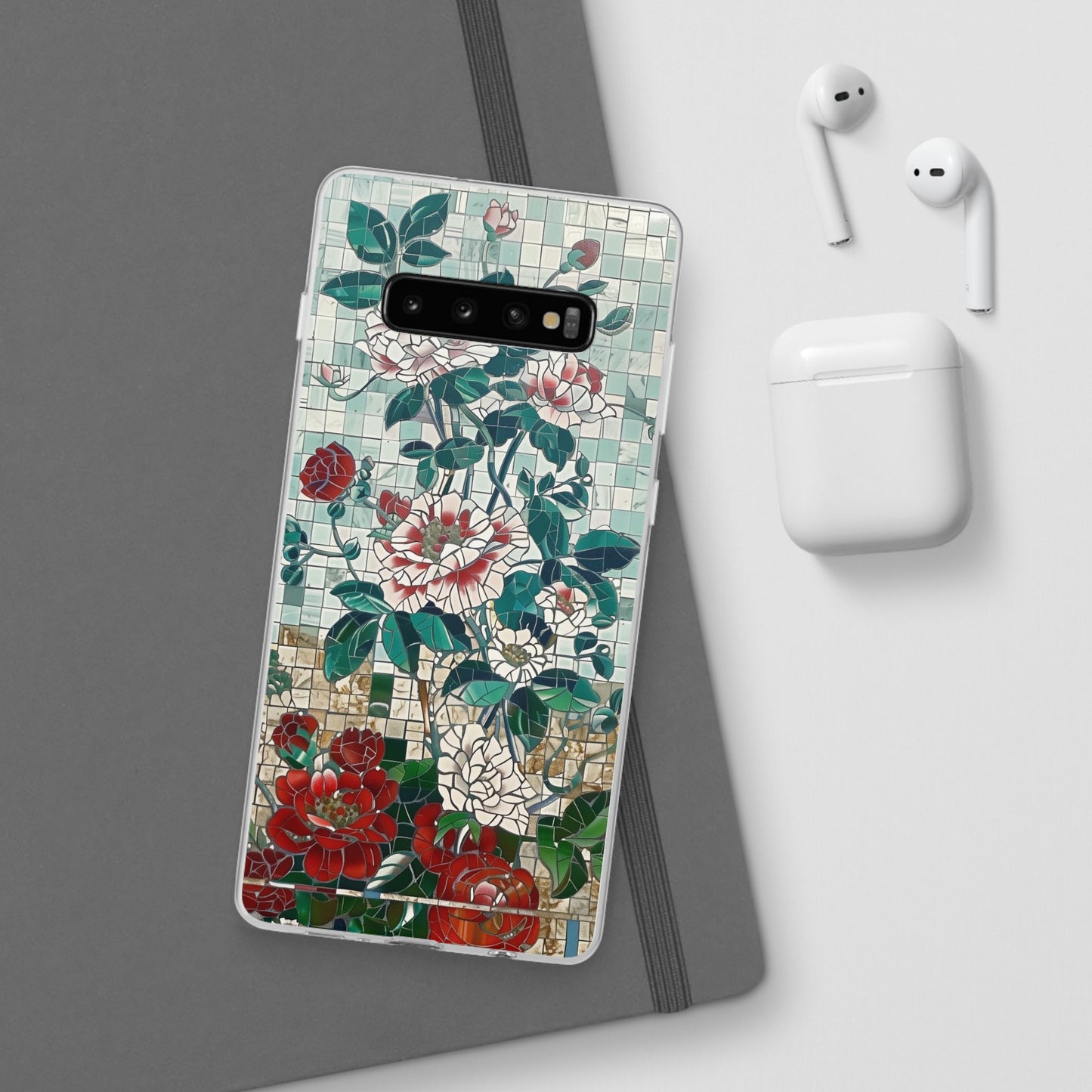 Floral Tiles Summer iPhone & Samsung Flexi Cases