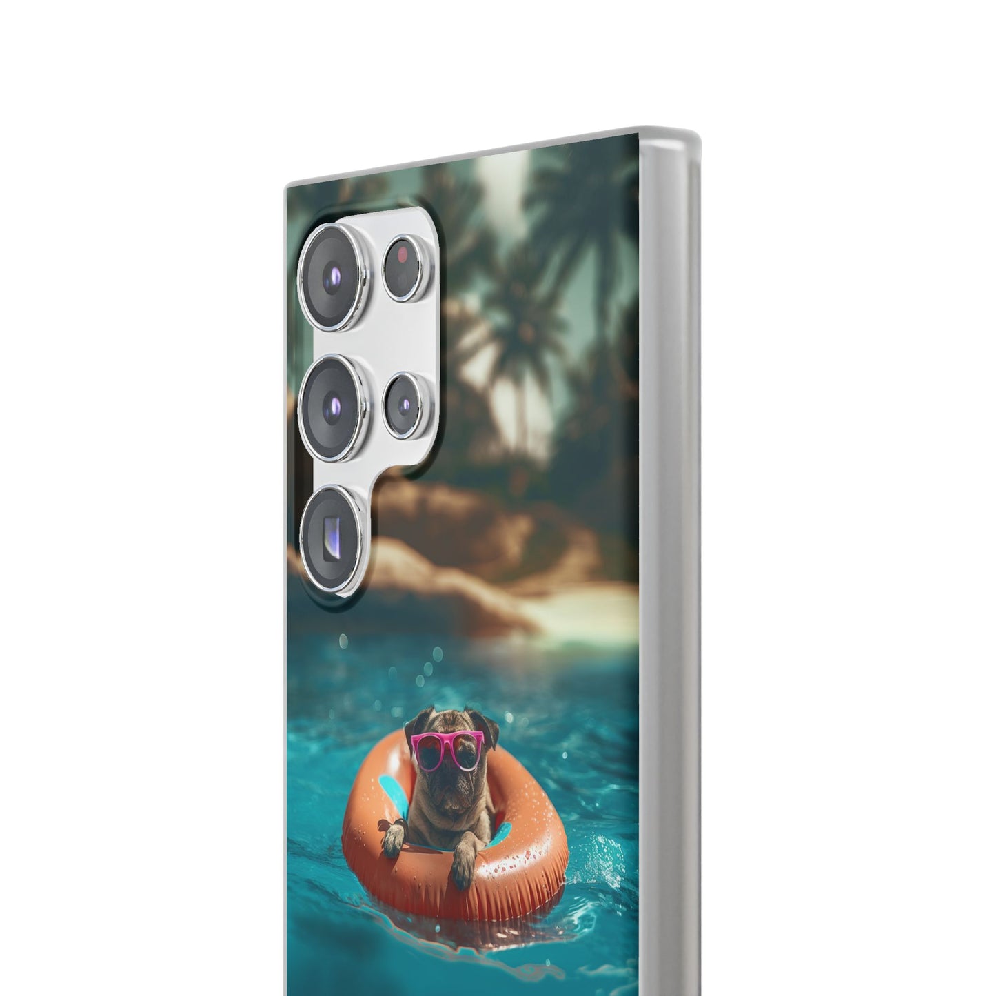 Pug Summer iPhone & Samsung Flexi Cases