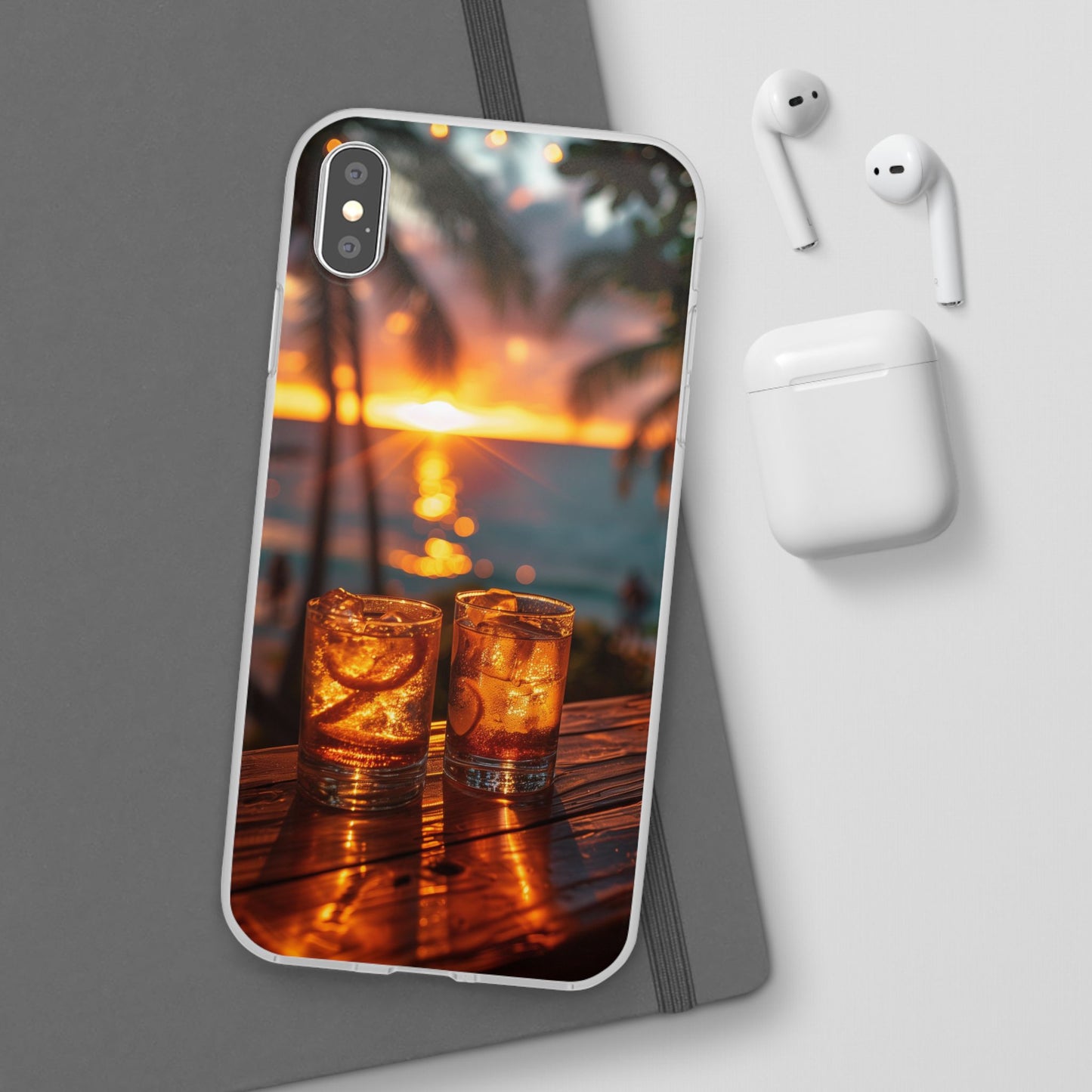 Sunrise Sunset Beverages iPhone & Samsung Flexi Cases