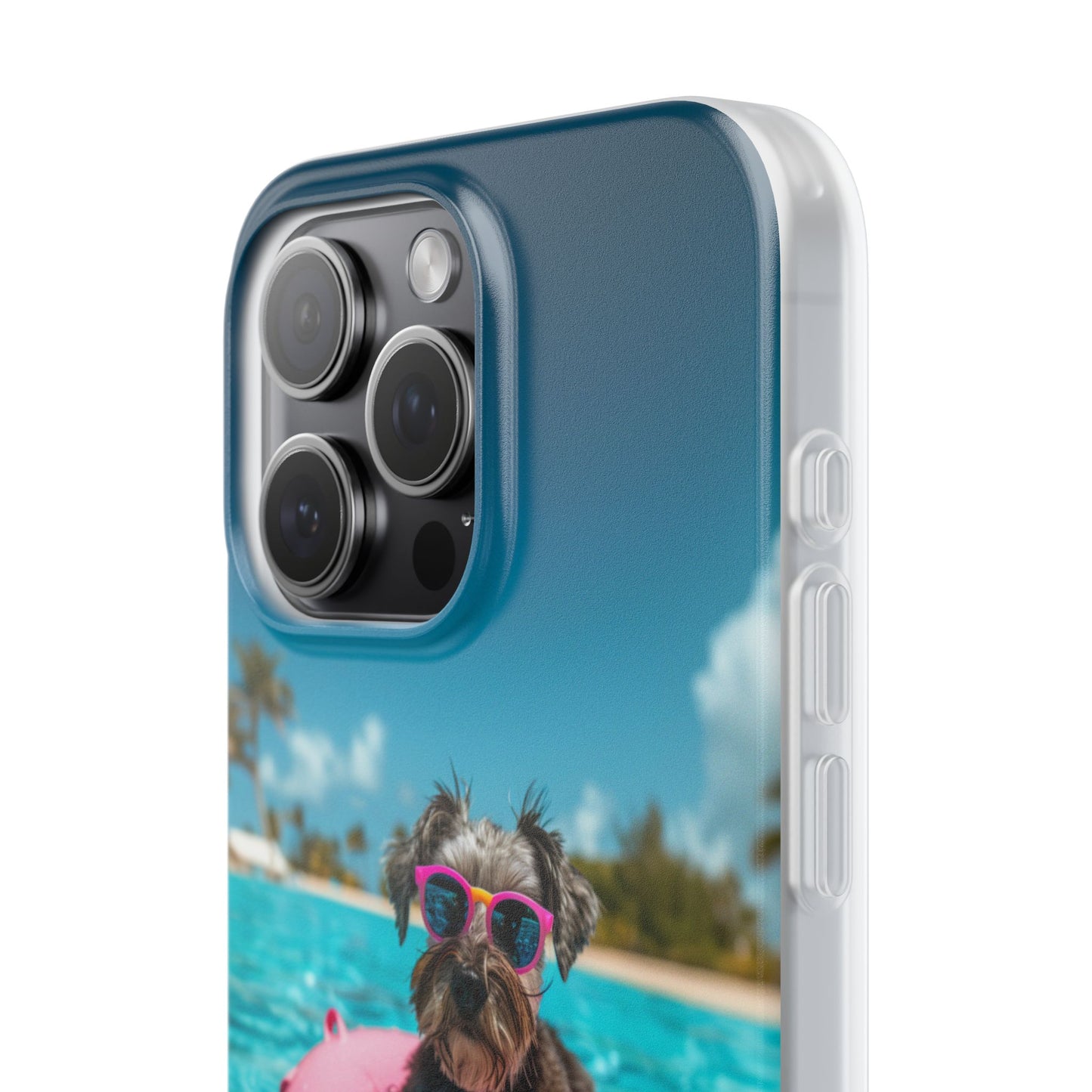 Aruba Schnauzer Summer Beach iPhone & Samsung Flexi Cases