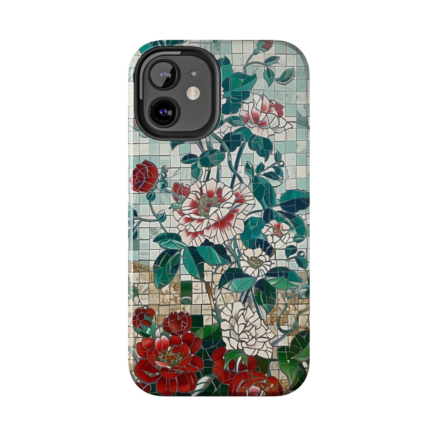 Floral Tiles Summer Tough iPhone & Samsung Cases