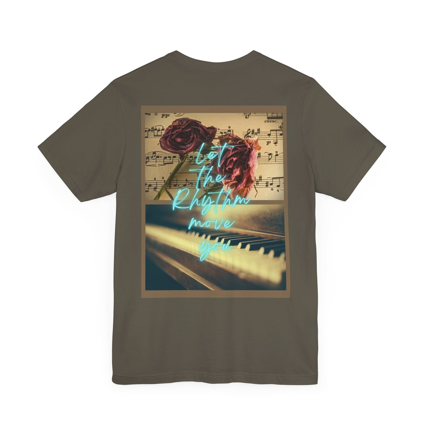 Let The Rhythm Move You Unisex Jersey Short Sleeve Tee