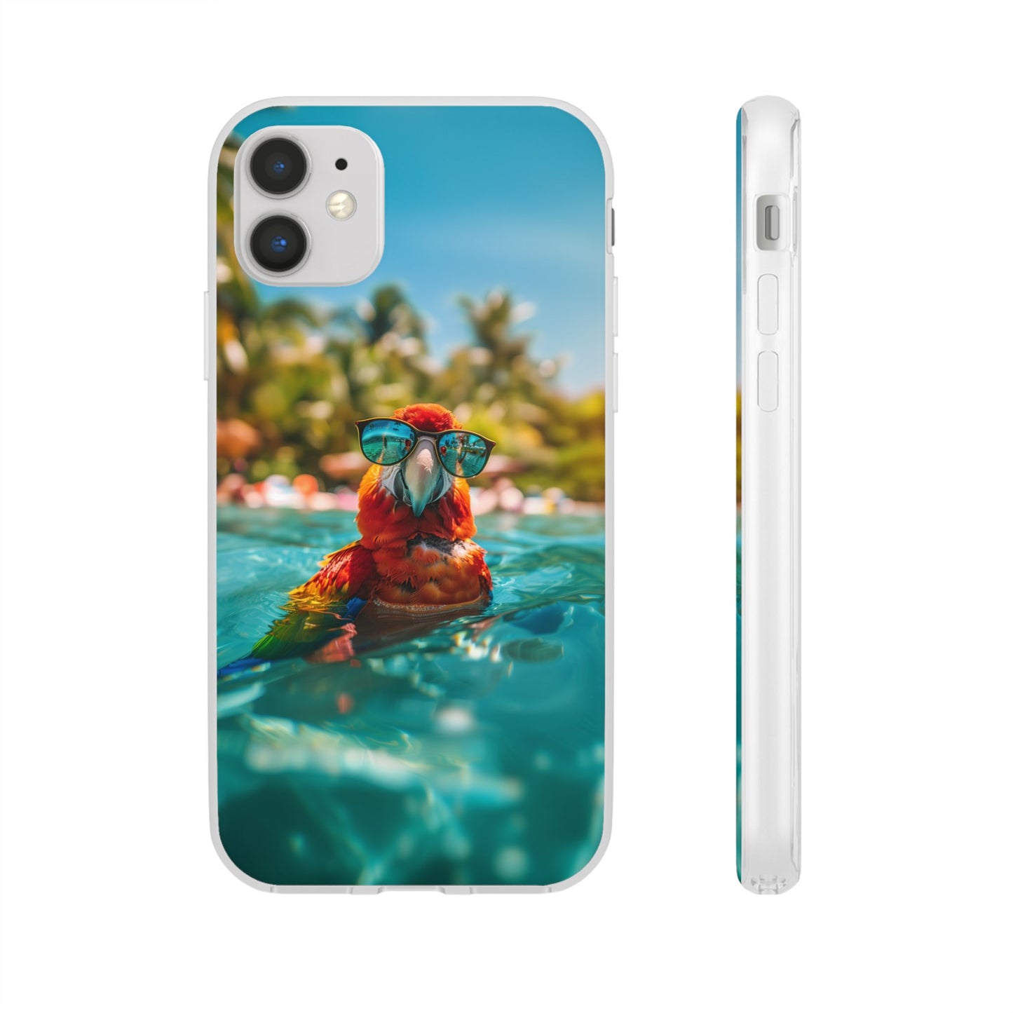 Parrot Summer iPhone & Samsung Flexi Cases