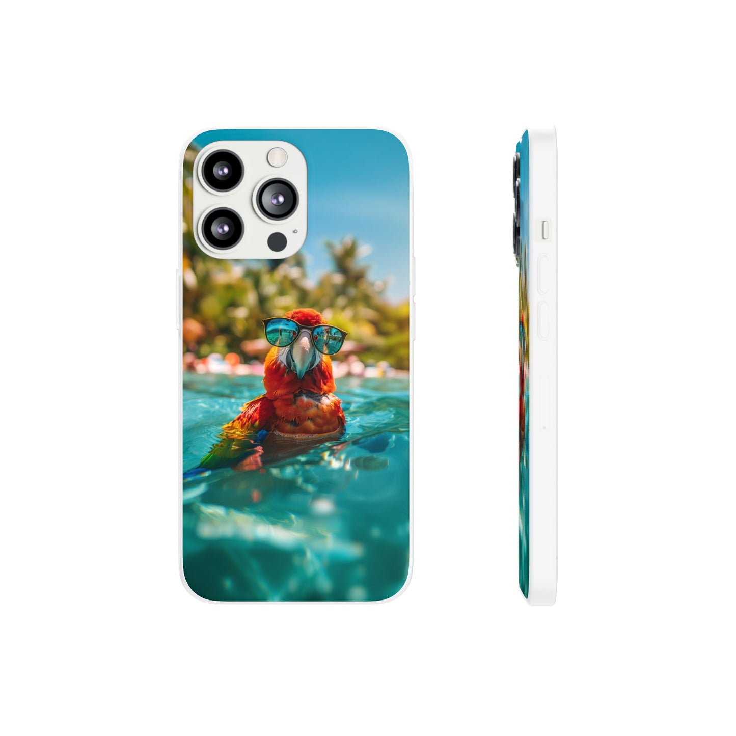 Parrot Summer iPhone & Samsung Flexi Cases