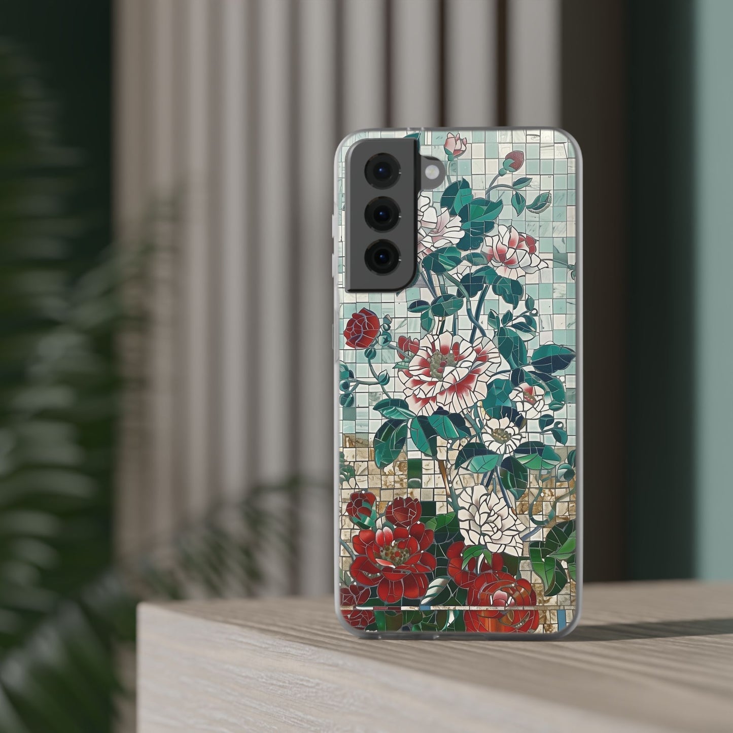 Floral Tiles Summer iPhone & Samsung Flexi Cases