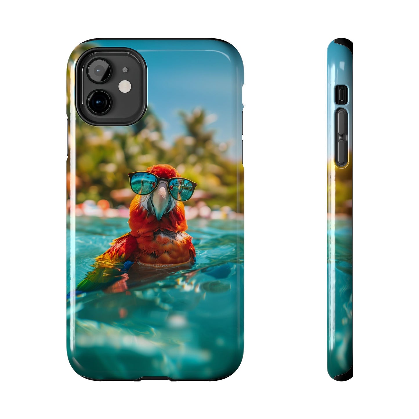 Parrot Summer Tough iPhone & Samsung Cases