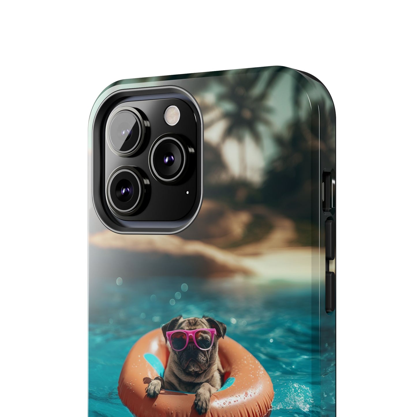 Pug Summer Tough iPhone & Samsung Cases