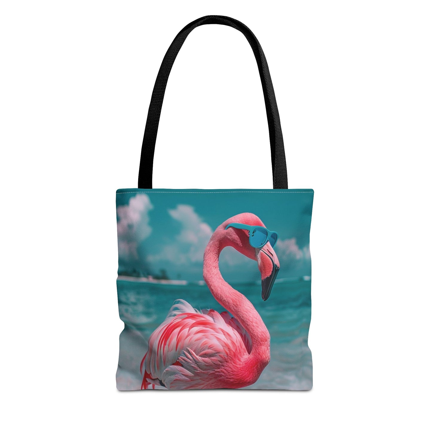 Beach Flamingo Tote Bag