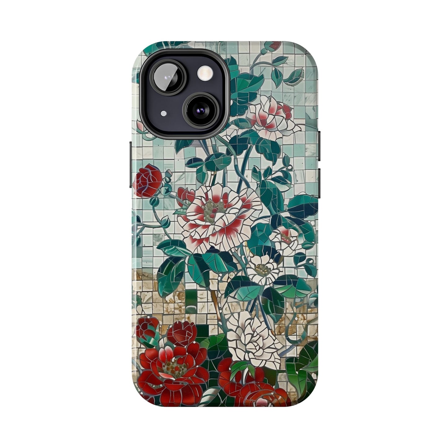 Floral Tiles Summer Tough iPhone & Samsung Cases