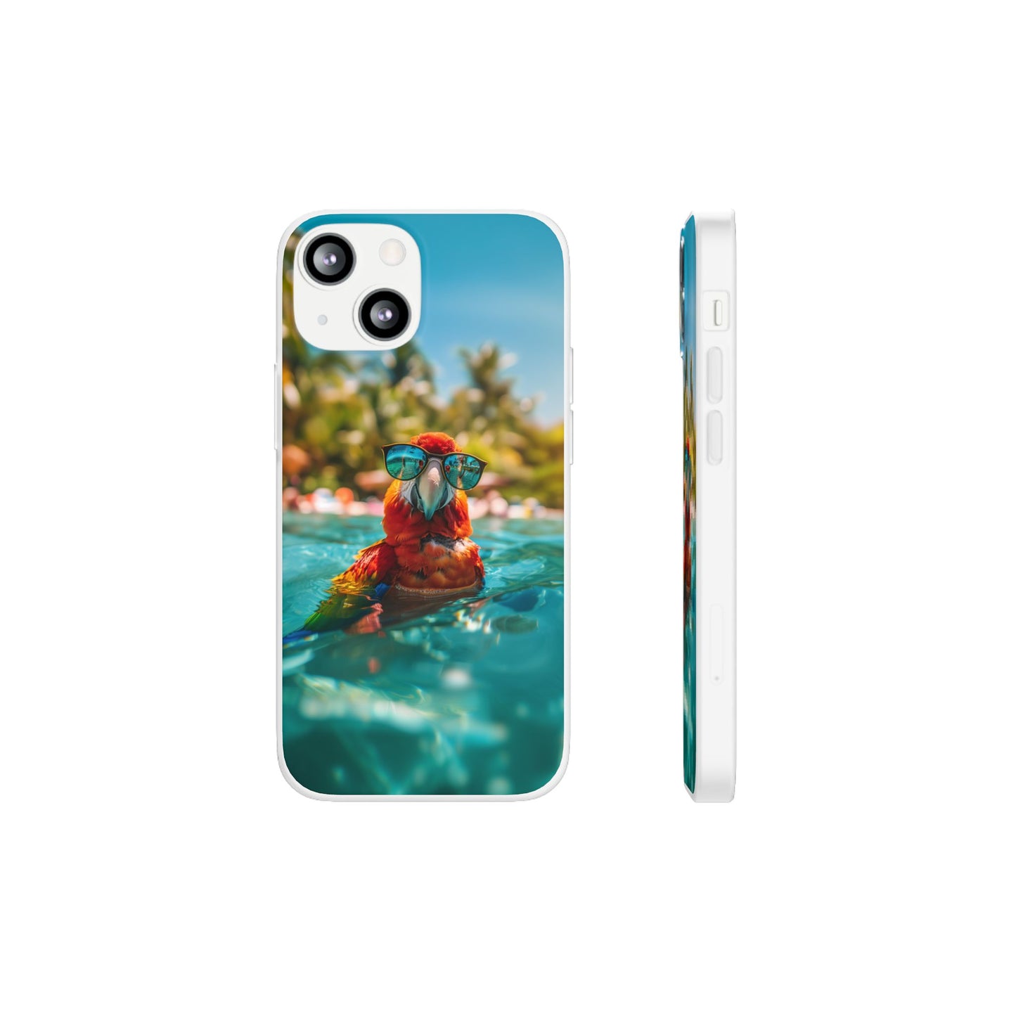 Parrot Summer iPhone & Samsung Flexi Cases