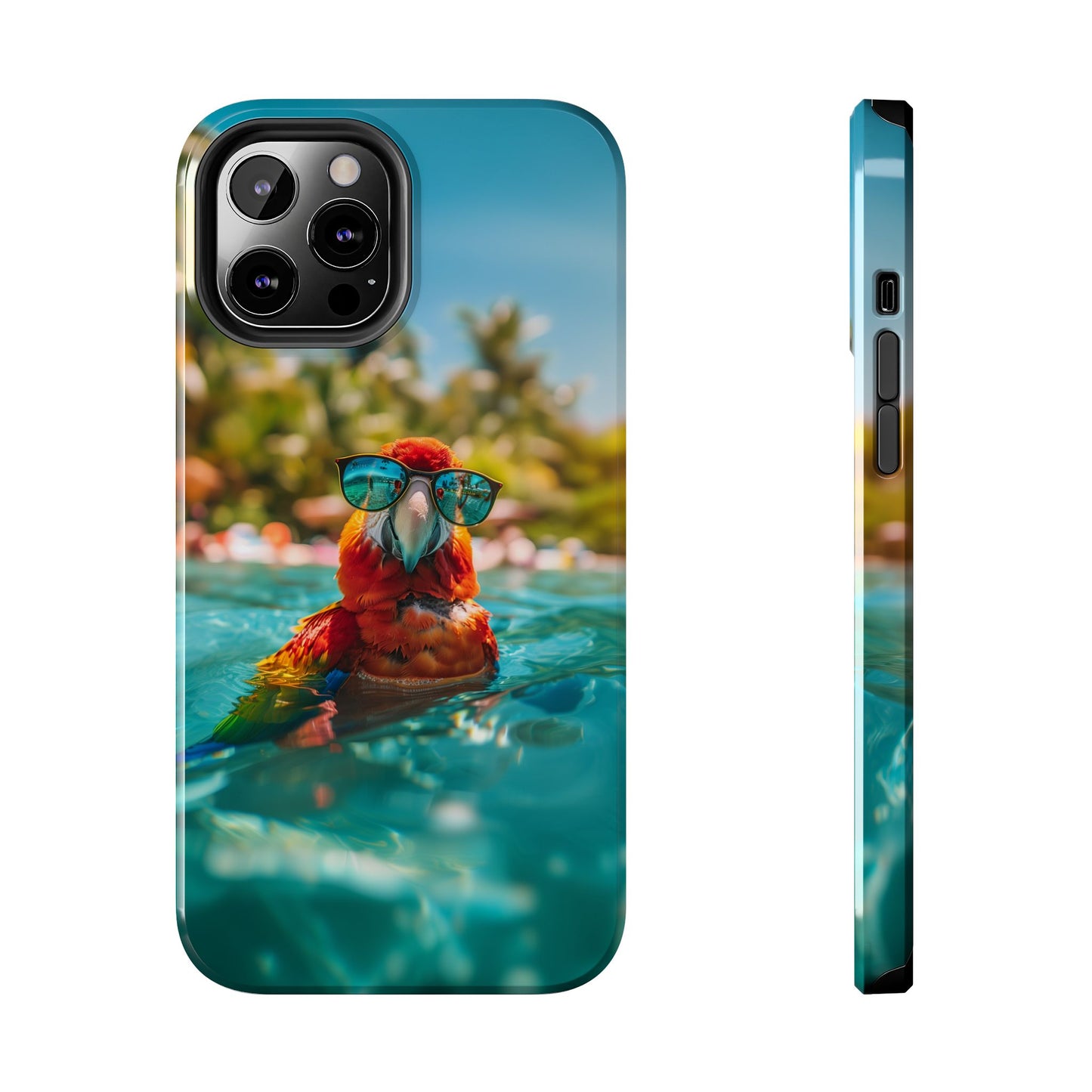 Parrot Summer Tough iPhone & Samsung Cases