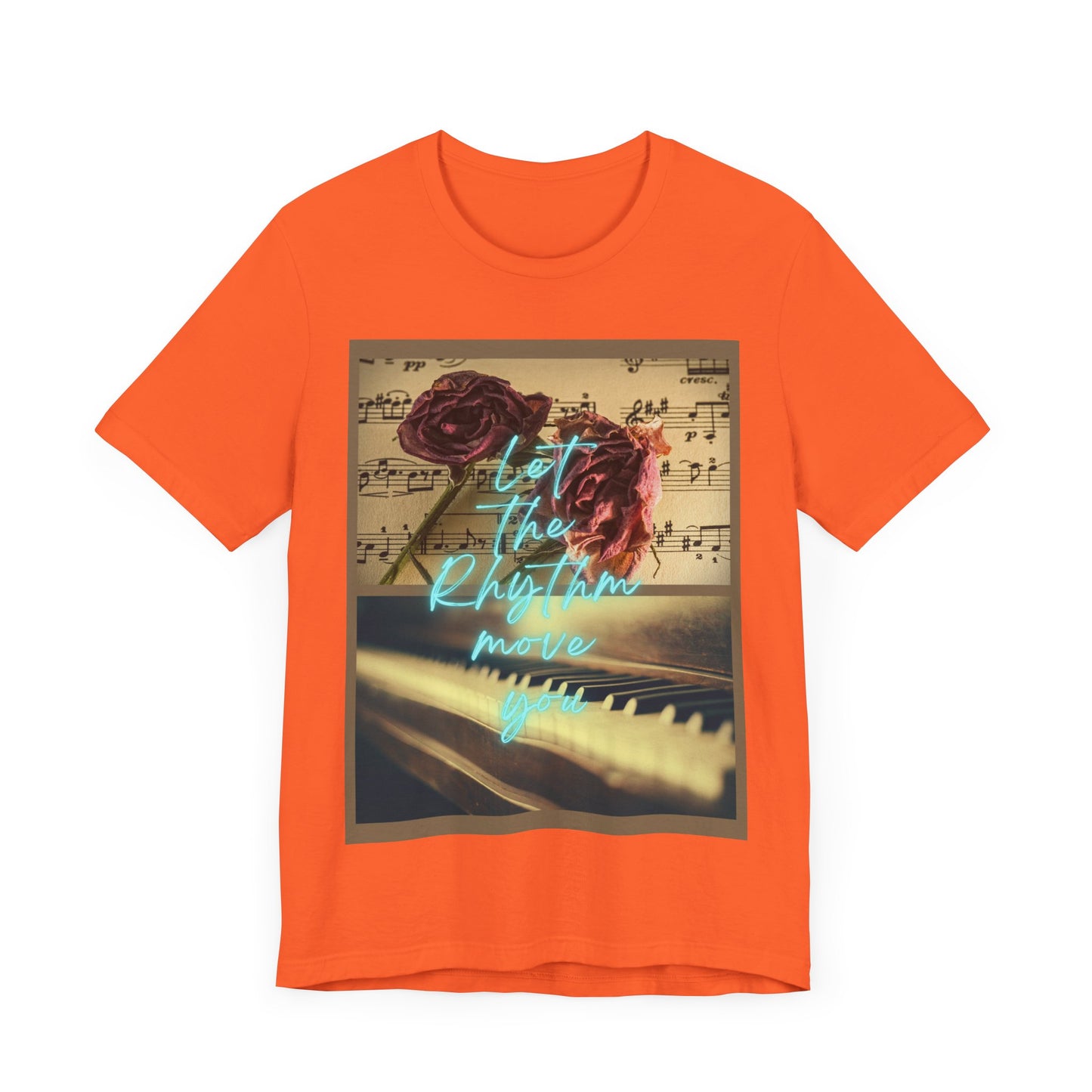 Let The Rhythm Move You Unisex Jersey Short Sleeve Tee