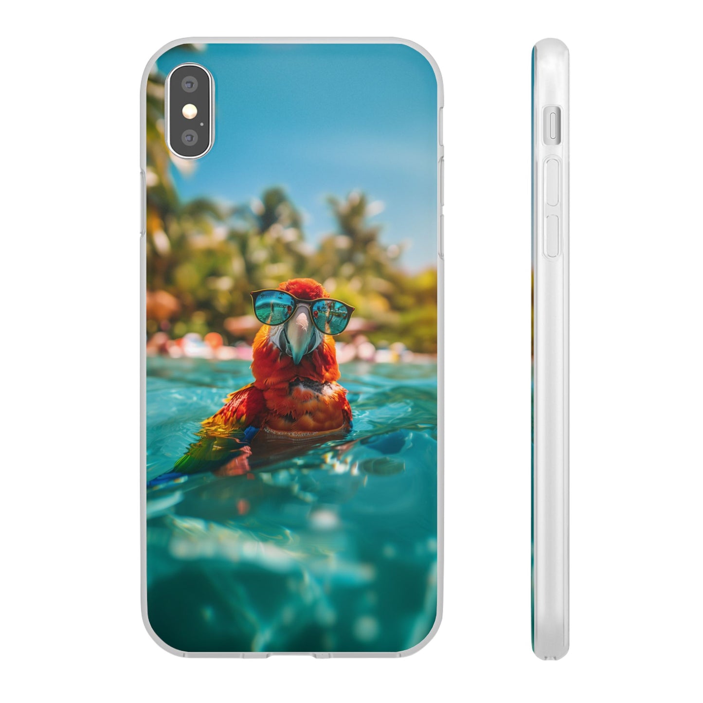Parrot Summer iPhone & Samsung Flexi Cases