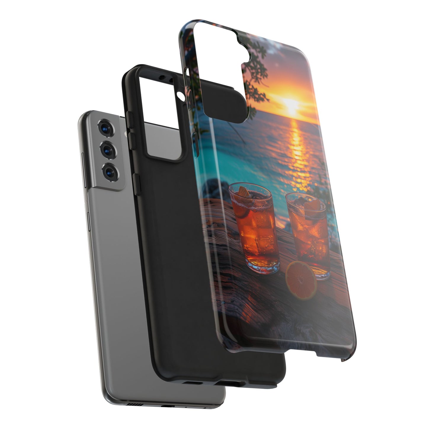 Sunset Beach Beverages #3 Tough iPhone & Samsung Cases