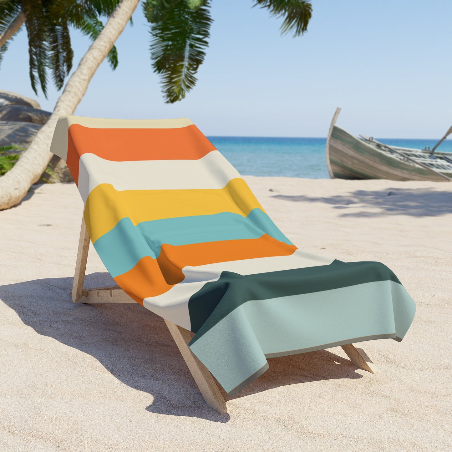 Summer Colors Beach Towel