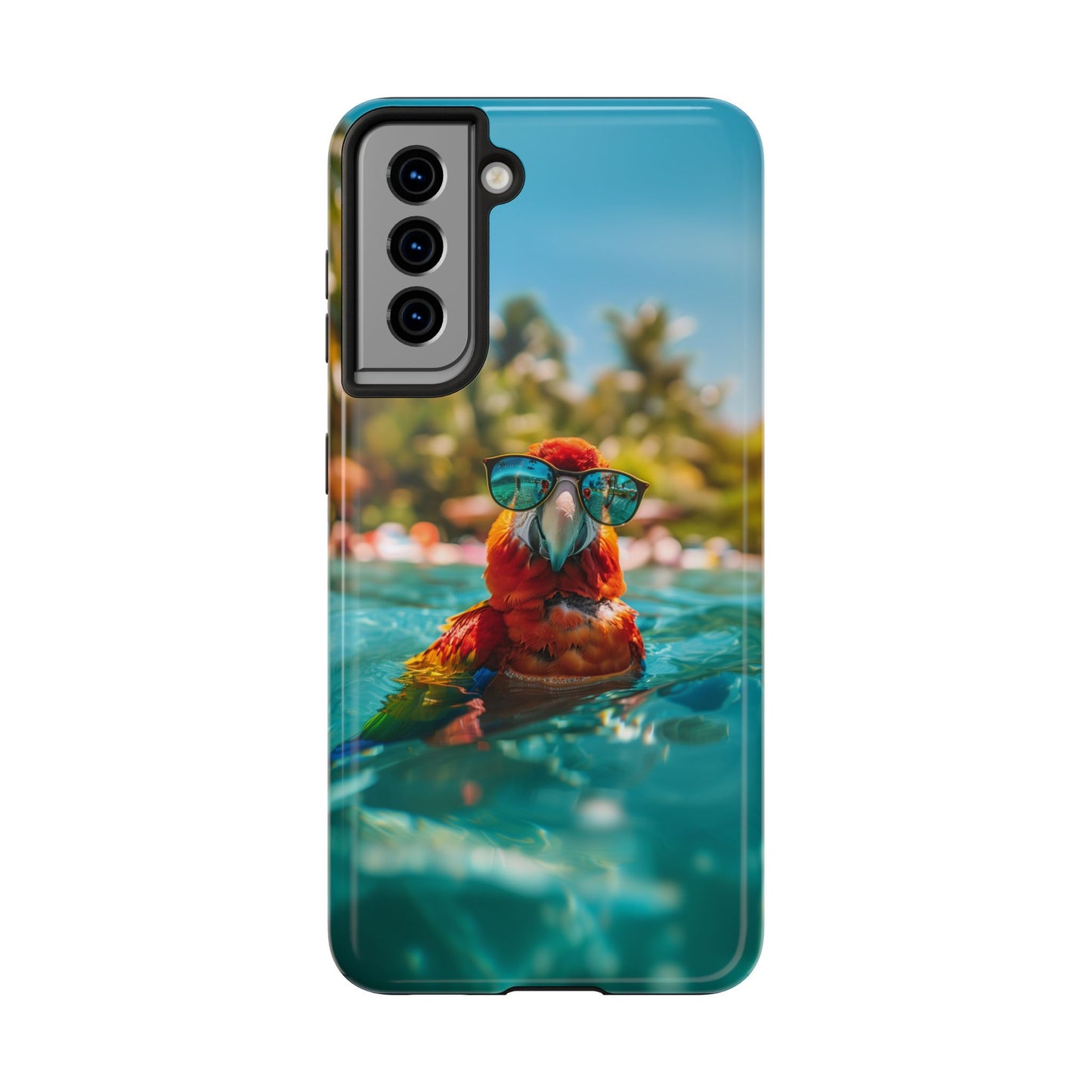 Parrot Summer Tough iPhone & Samsung Cases